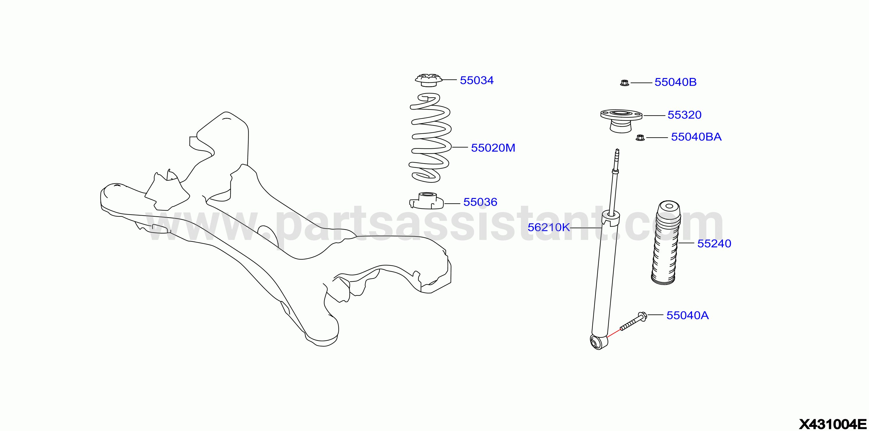 Rear Suspension Absorber