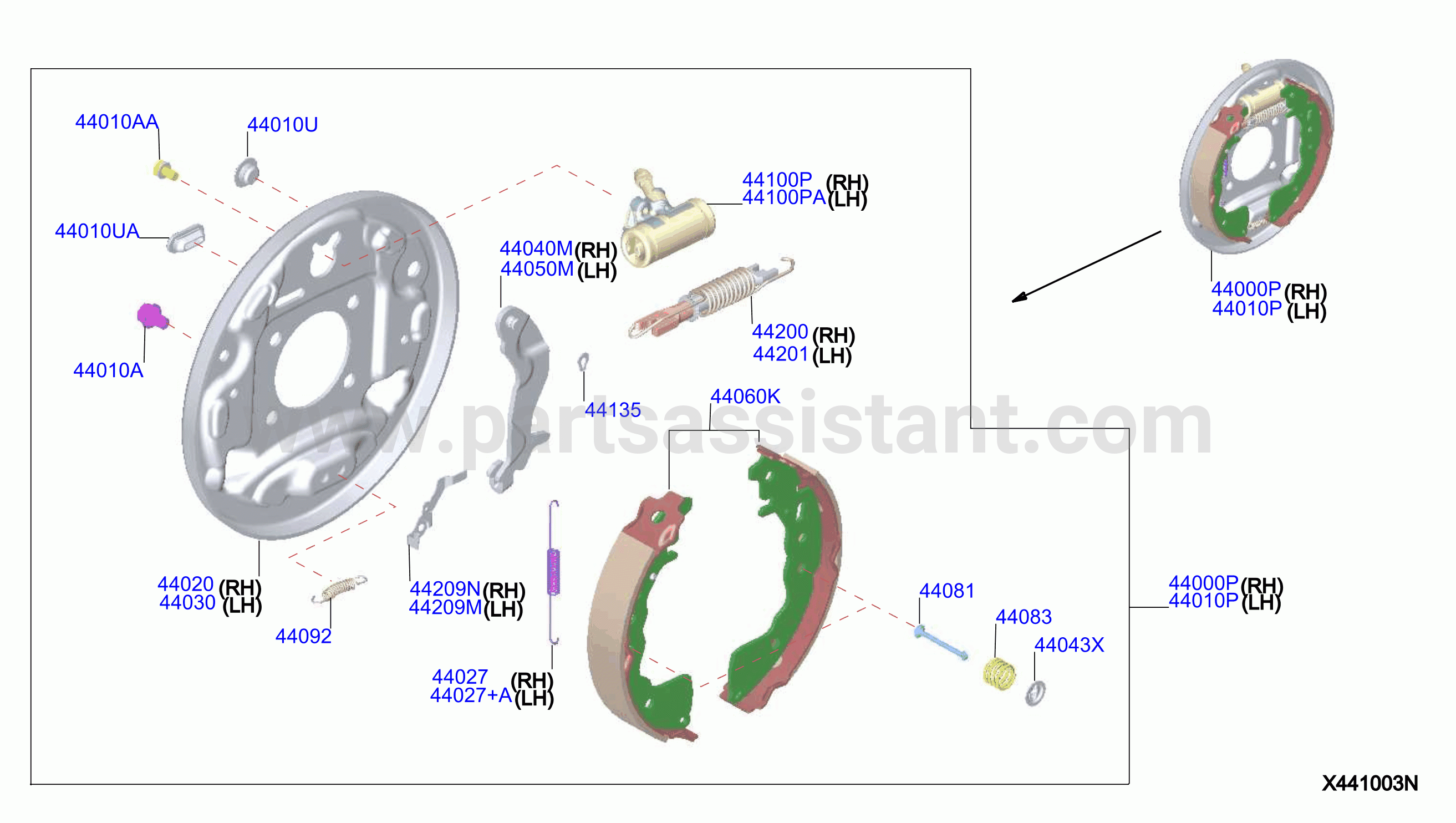 Rear Brake Disc Brake Drum Brake