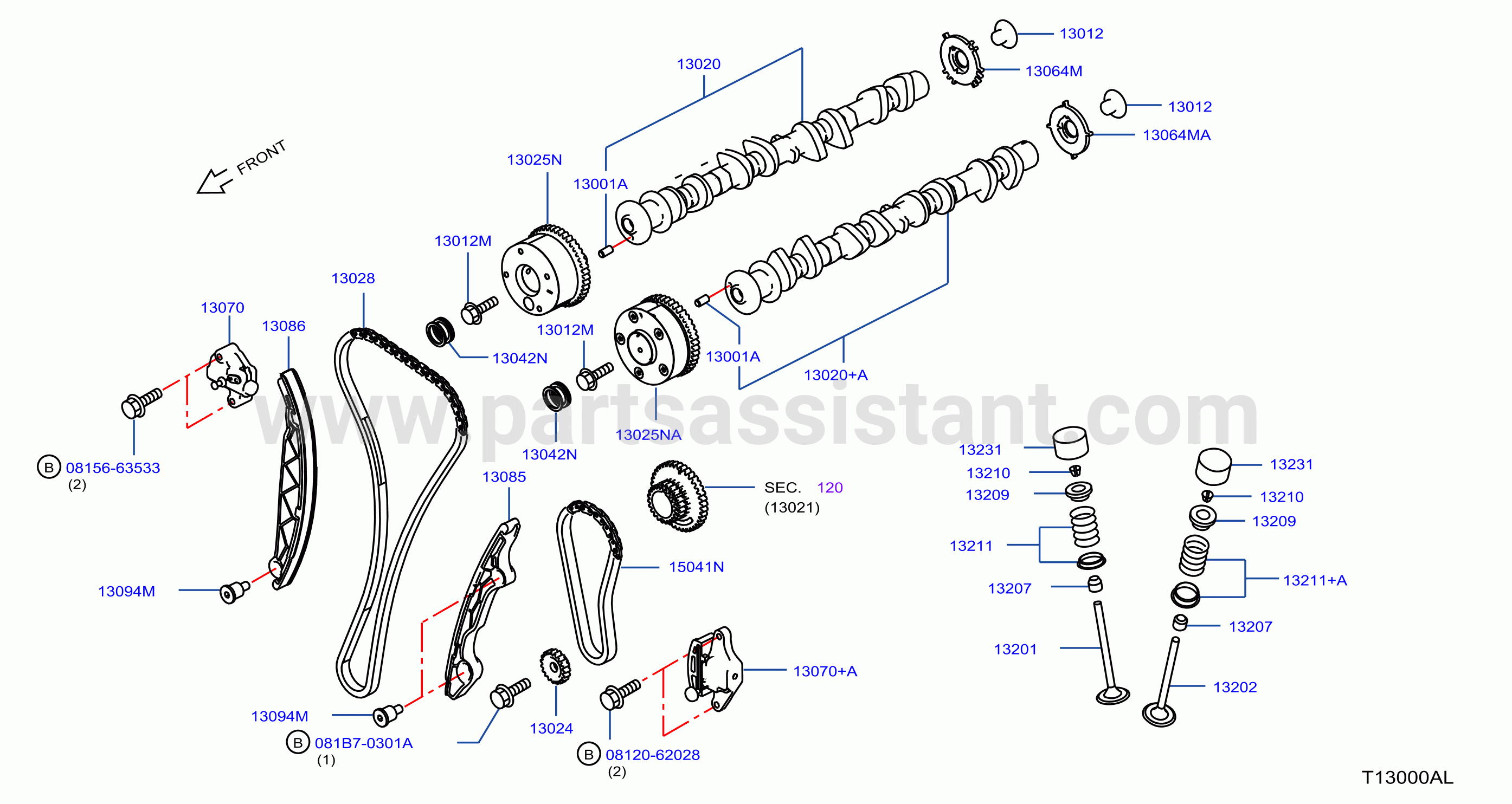 Camshaft Valve Mechanism Camshaft Valve Mechanism