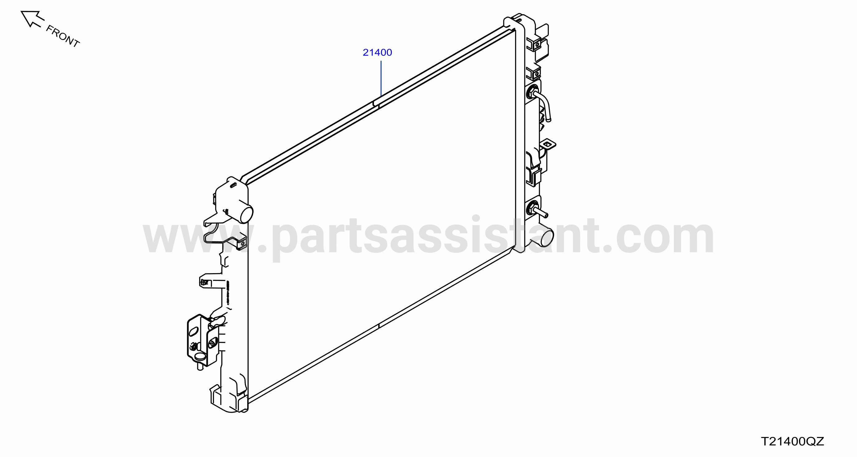 Radiator Shroud Inverter Cooling Radiator