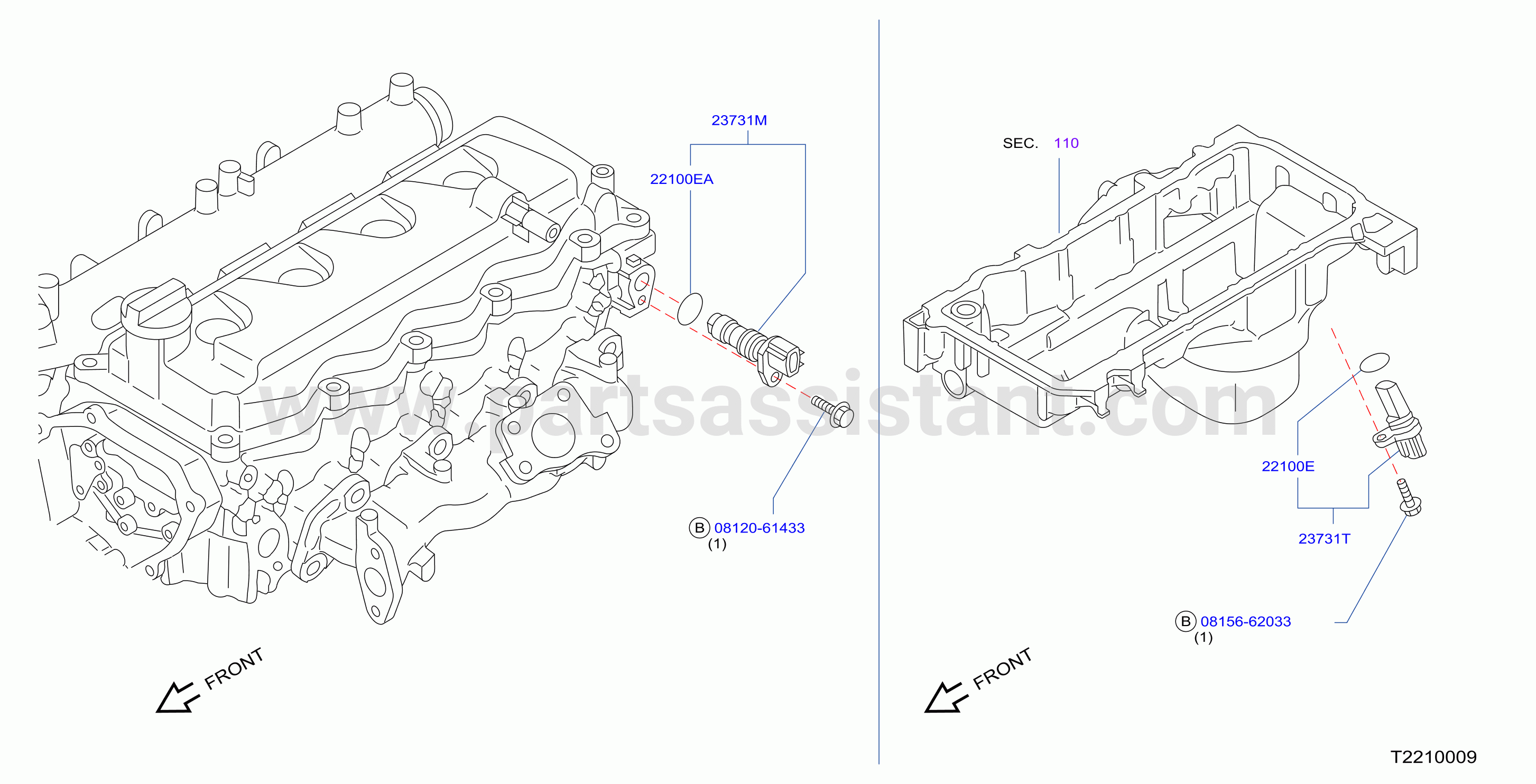 Distributor Ignition Timing Sensor