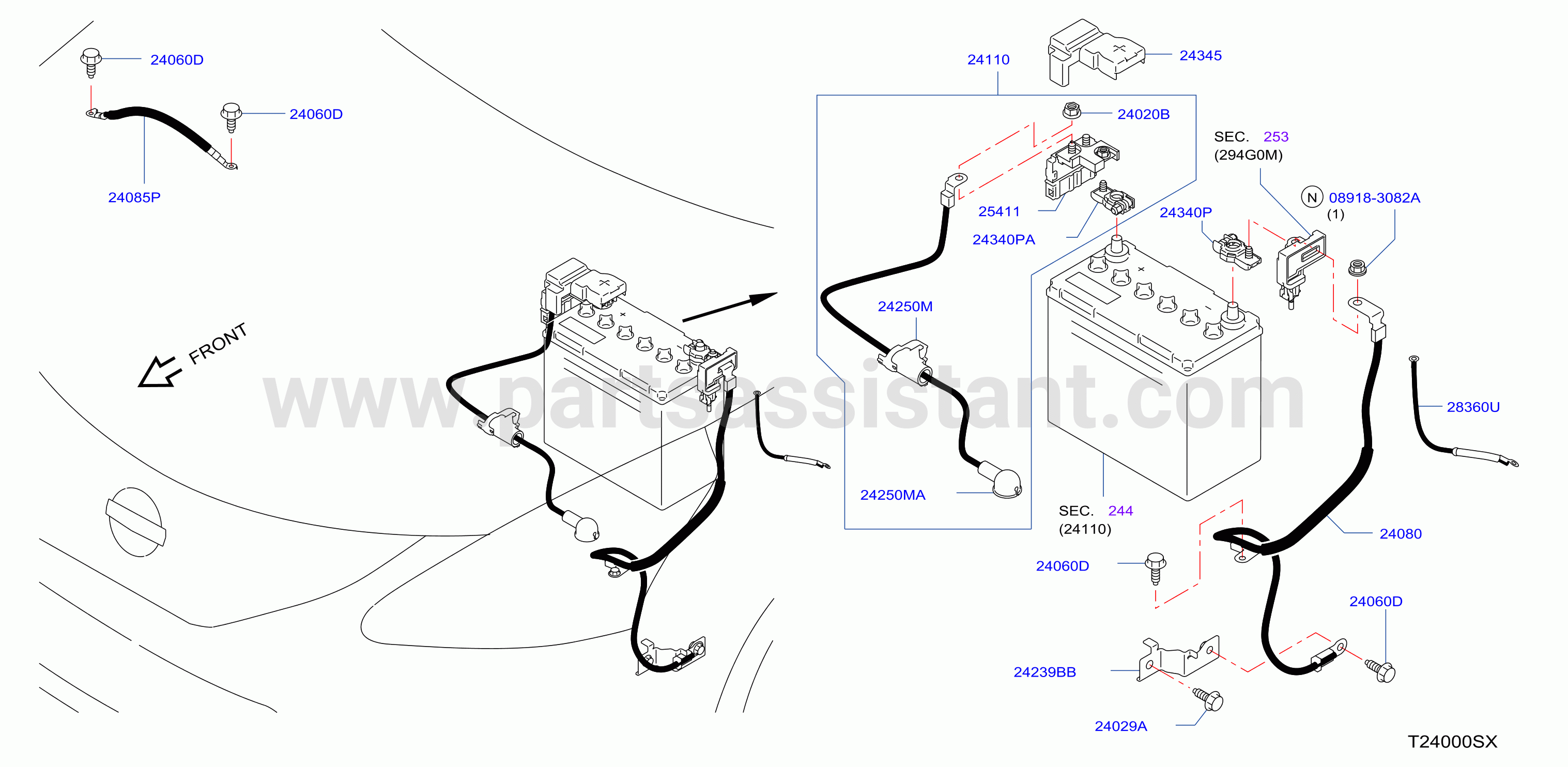 Wiring Battery