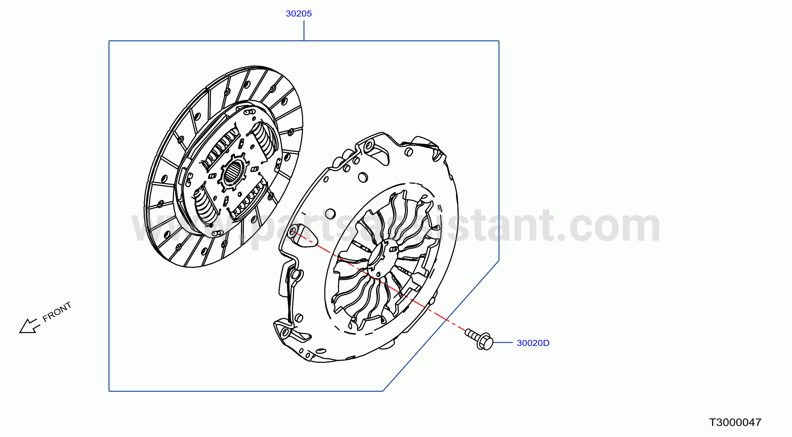 Clutch Cover Disc Release Parts