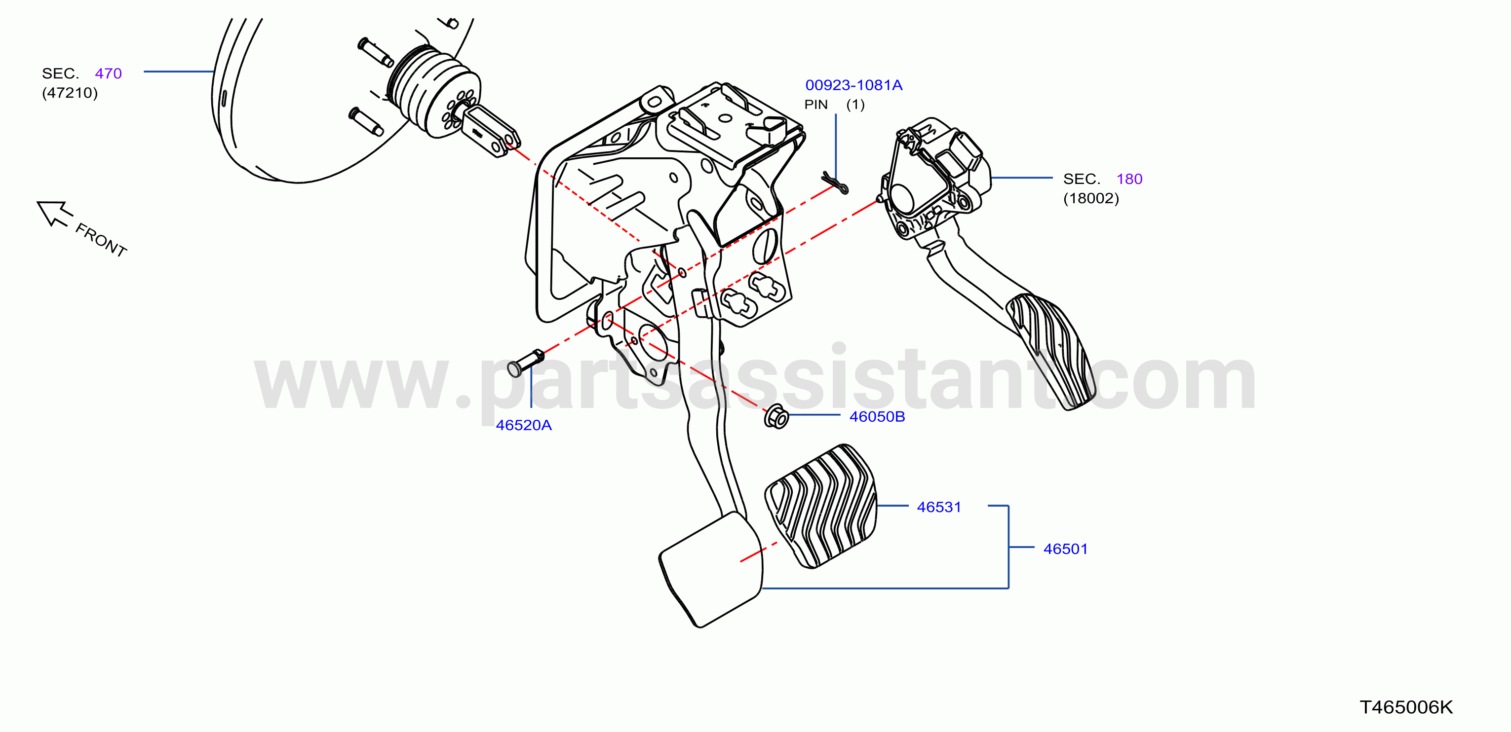Brake Clutch Pedal