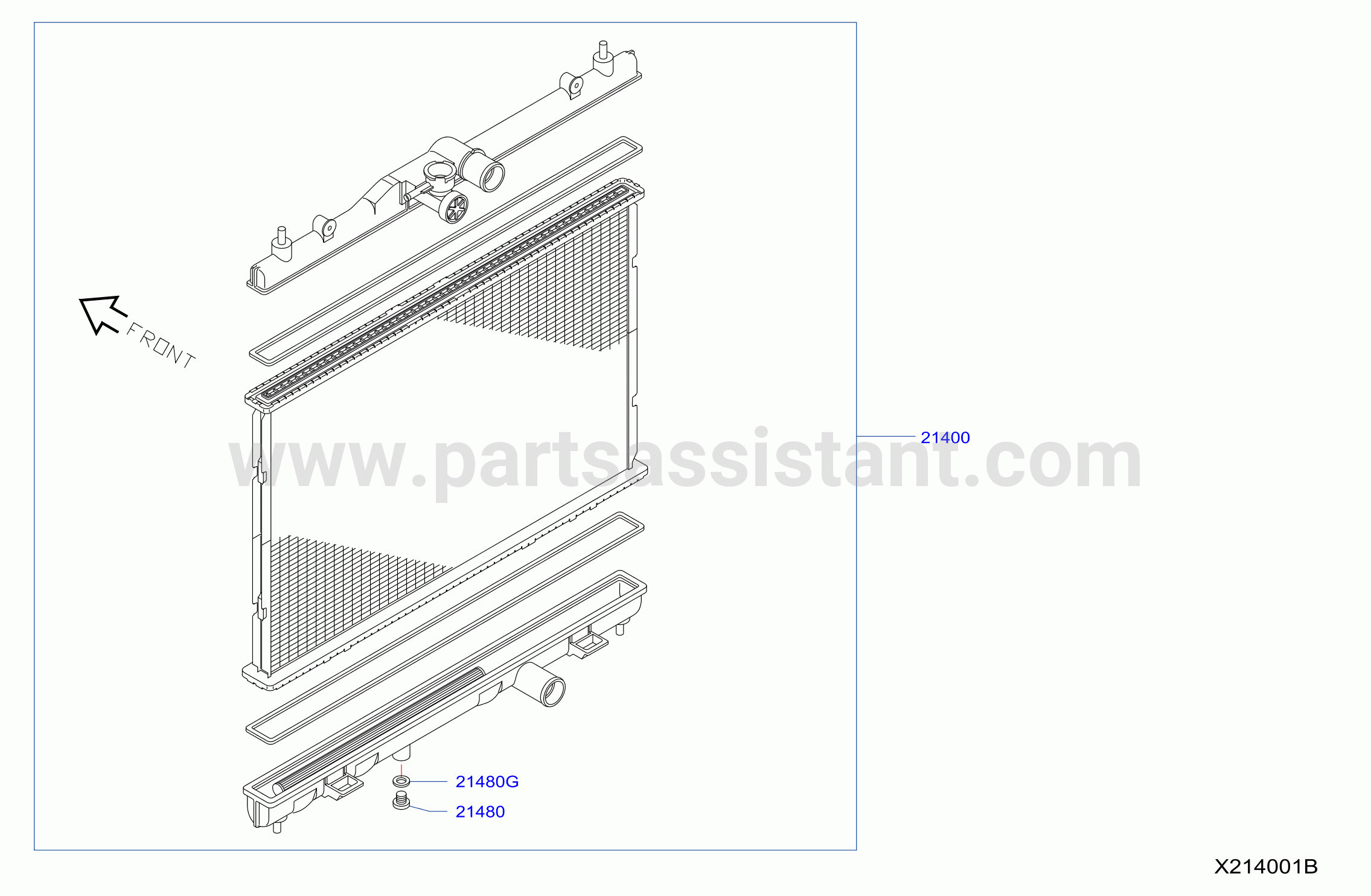 Radiator Shroud Inverter Cooling Radiator