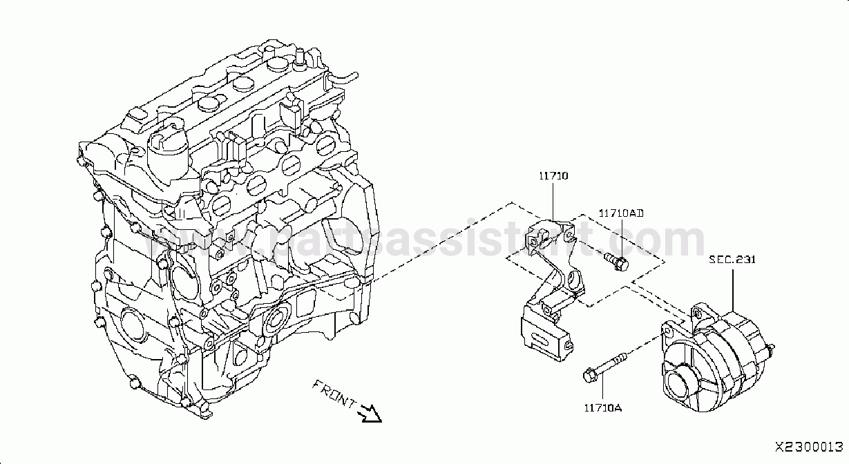 Alternator Fitting