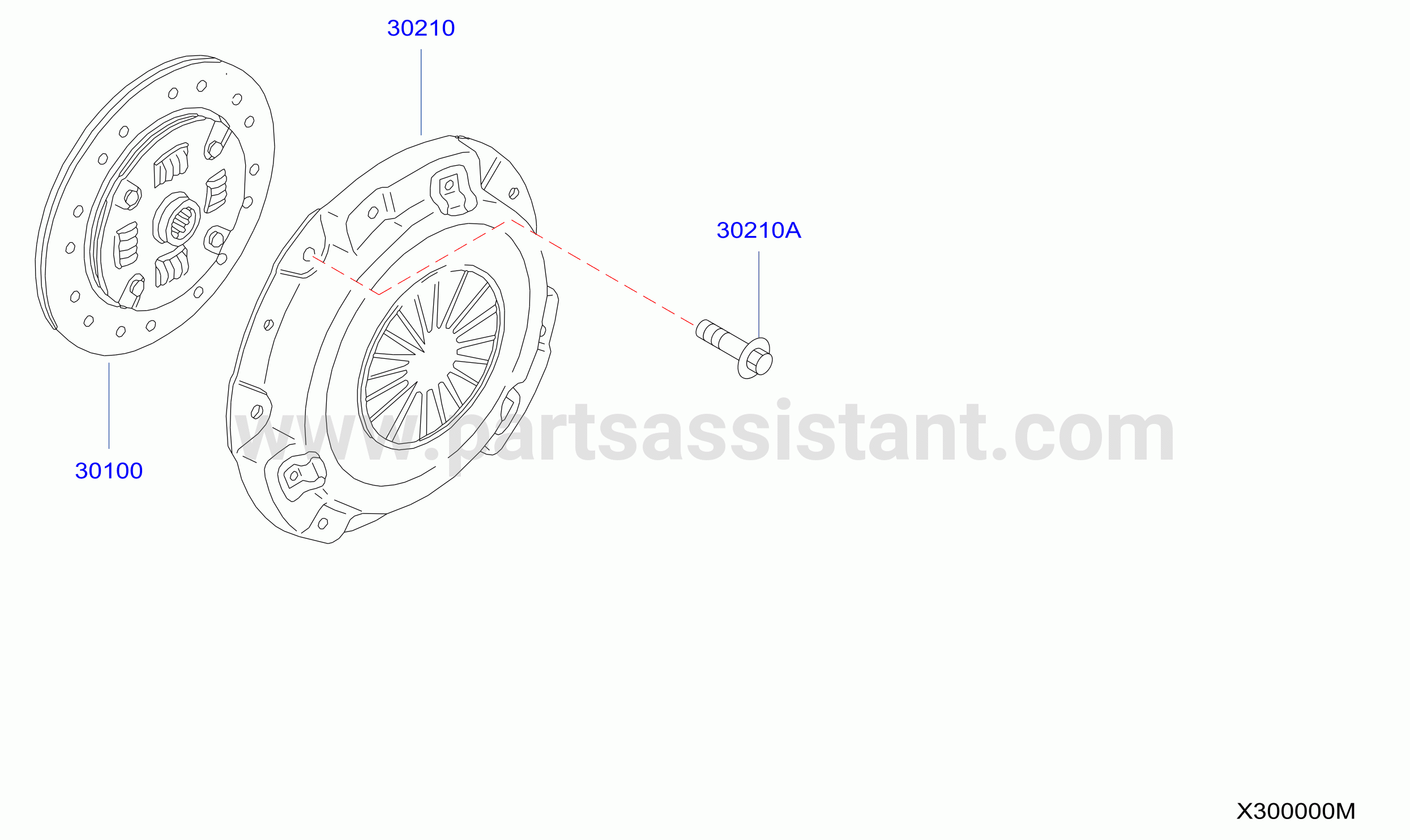 Clutch Cover Disc Release Parts