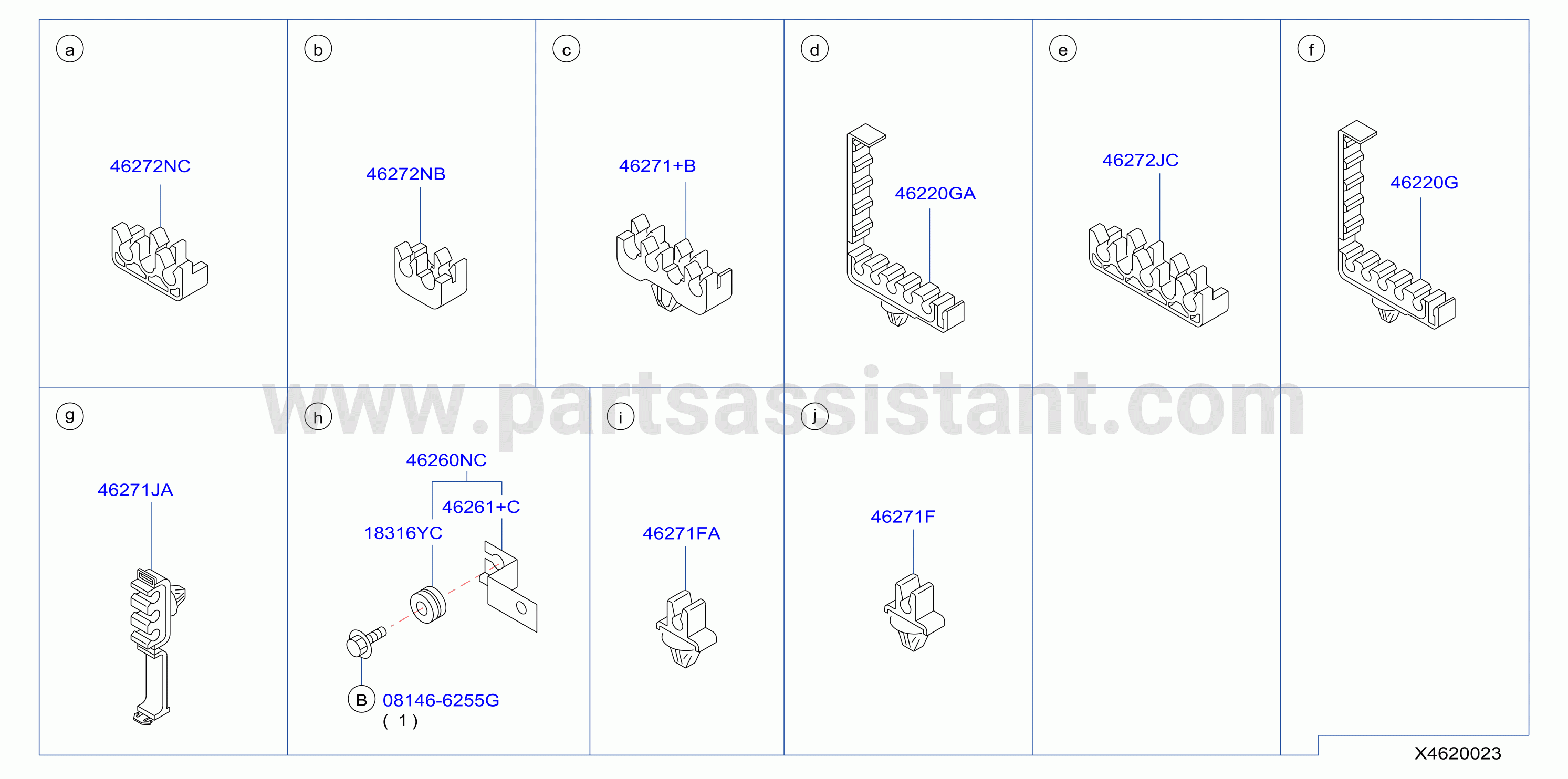 Brake Piping Control Clamp Insulator 2