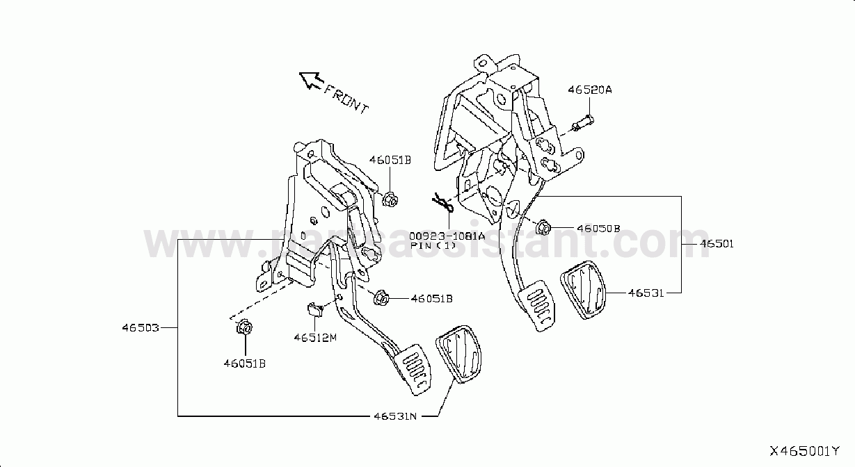 Brake Clutch Pedal