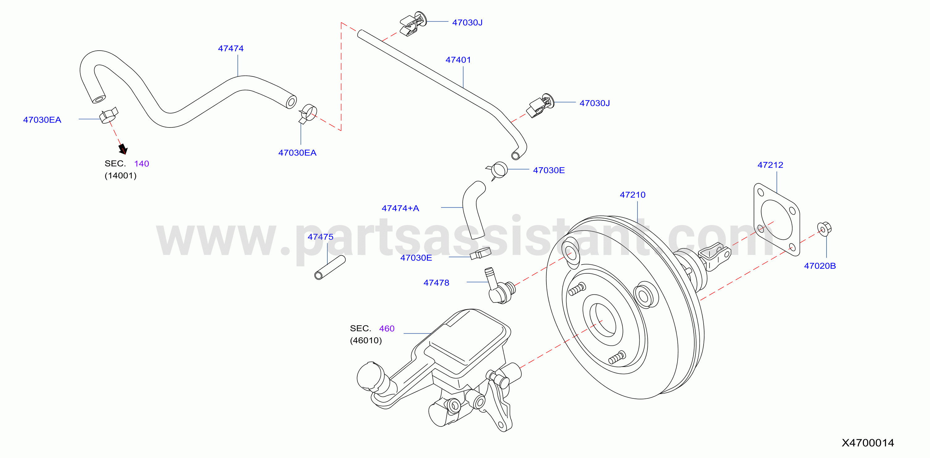 Brake Servo Servo Control Booster Brake And Fiting Parts