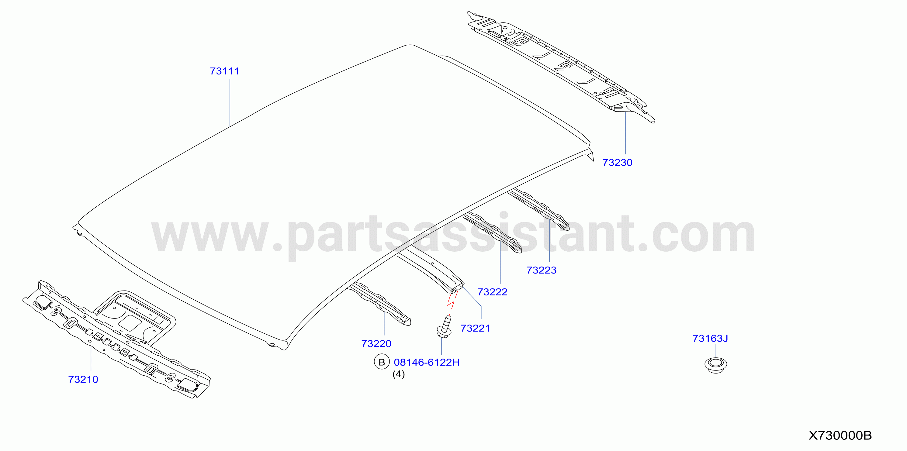 Roof Panel Fitting Std Roof