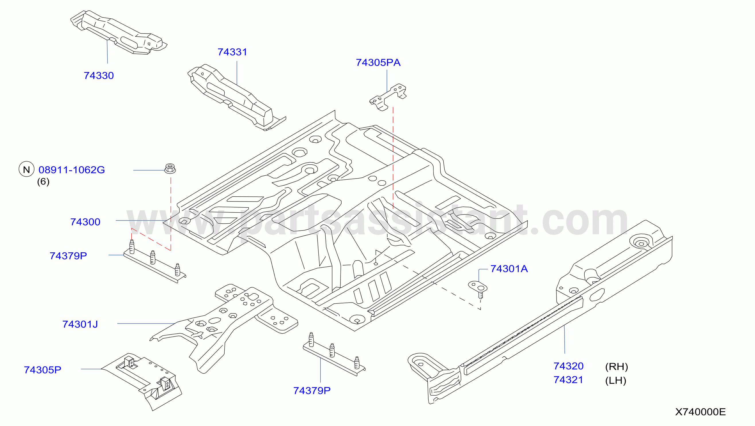 Floor Panel Floor Panel Dc