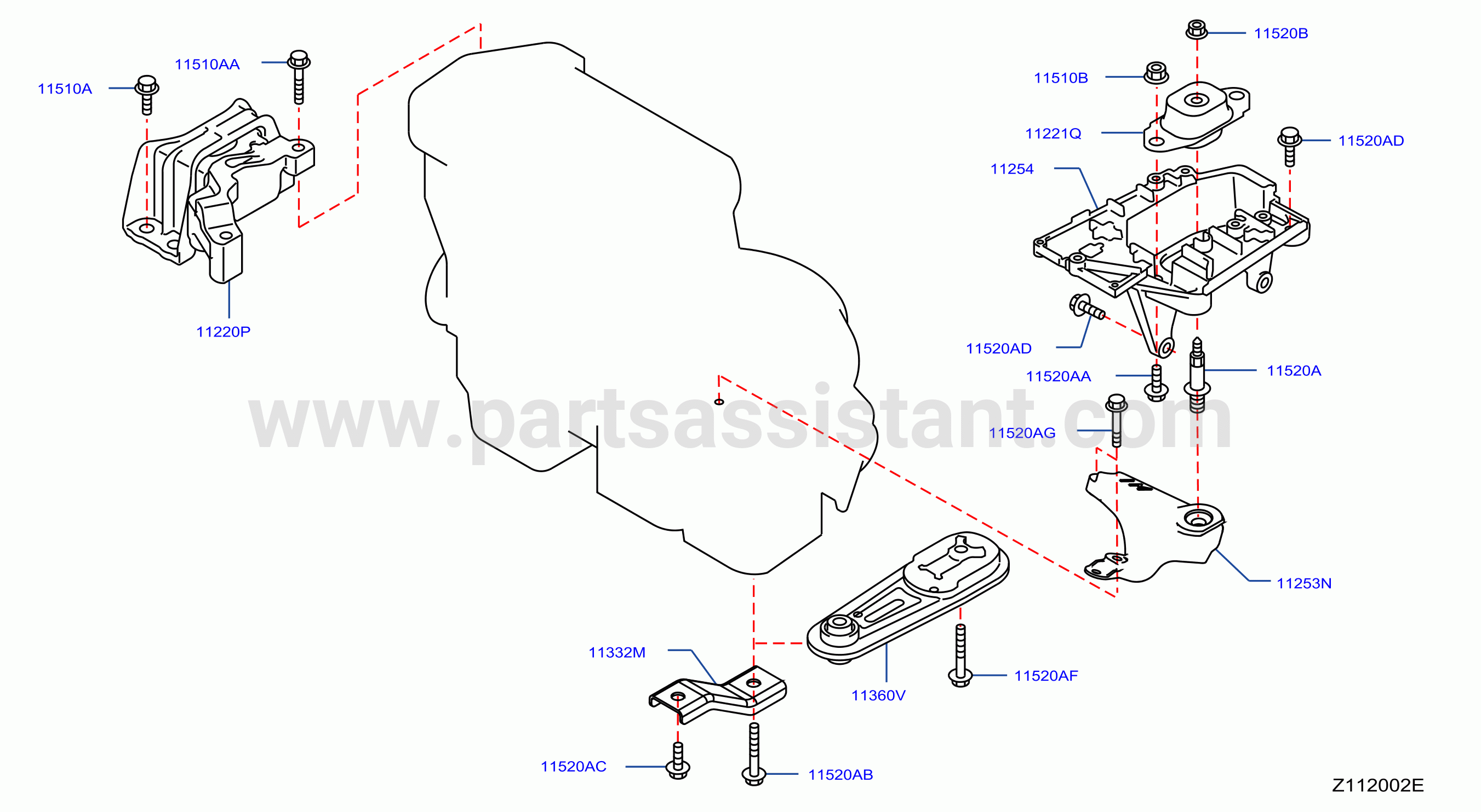 Engine Transmission Mounting