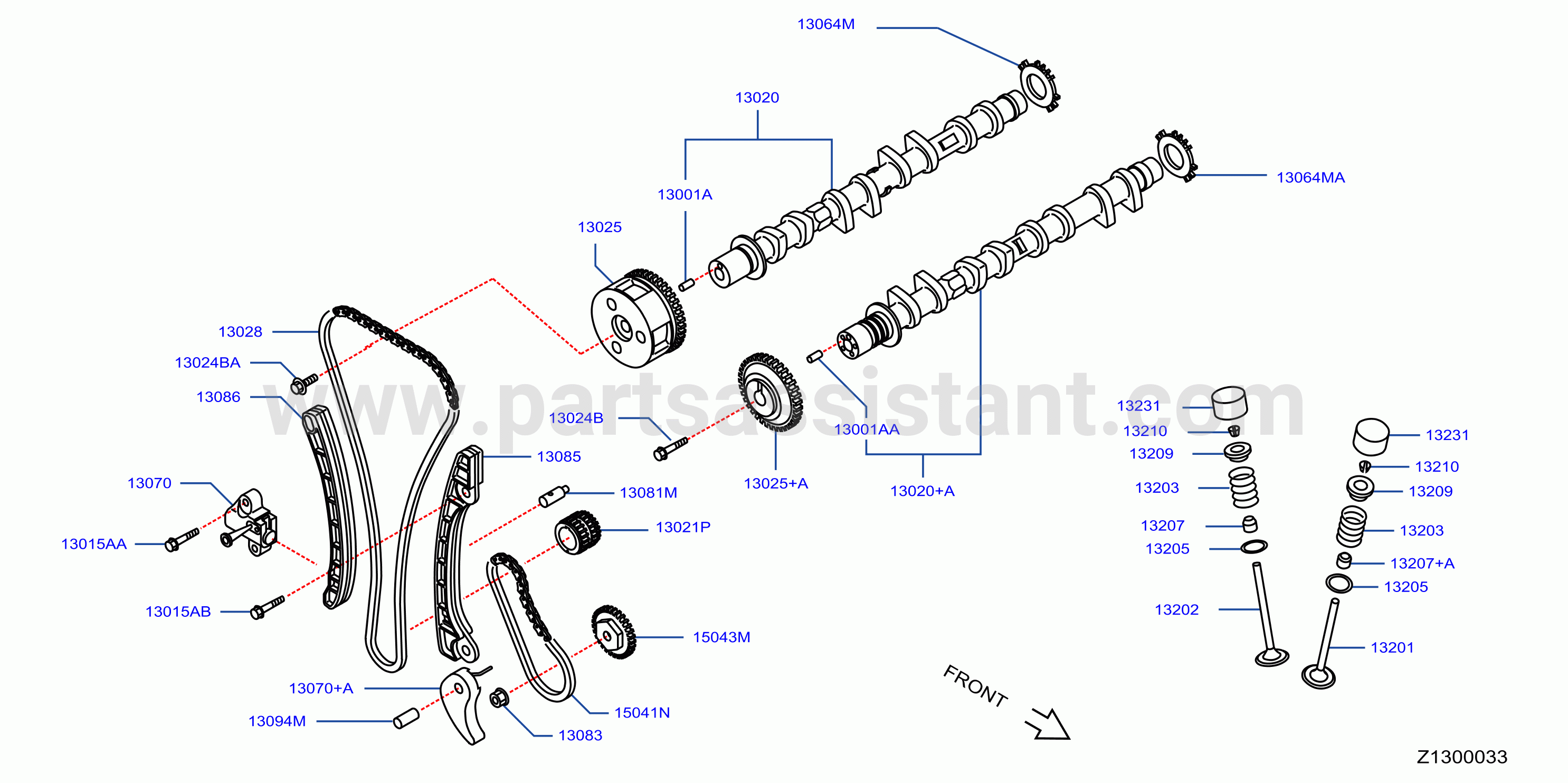 Camshaft Valve Mechanism Camshaft Valve Mechanism