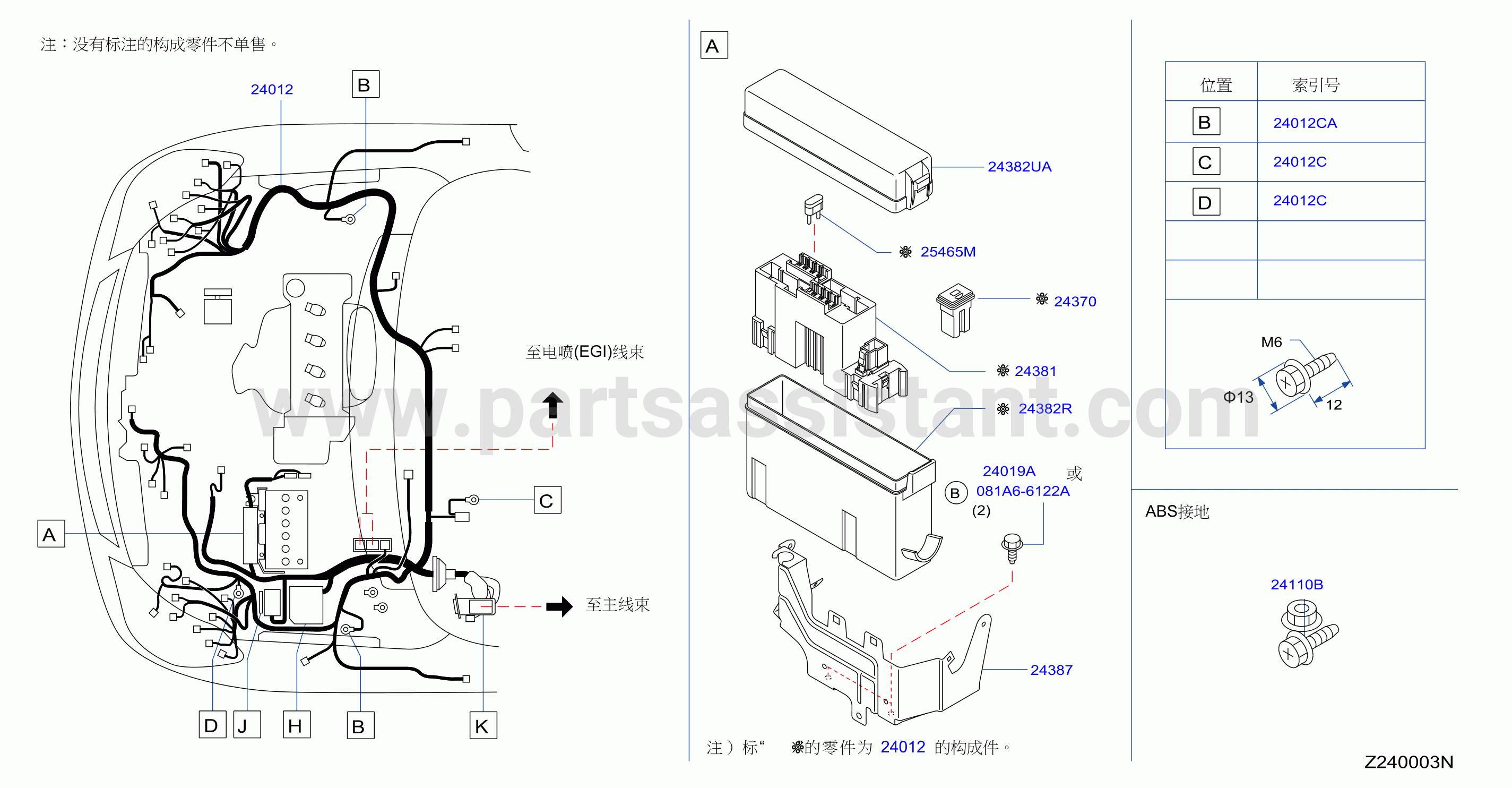 Wiring Engine Room