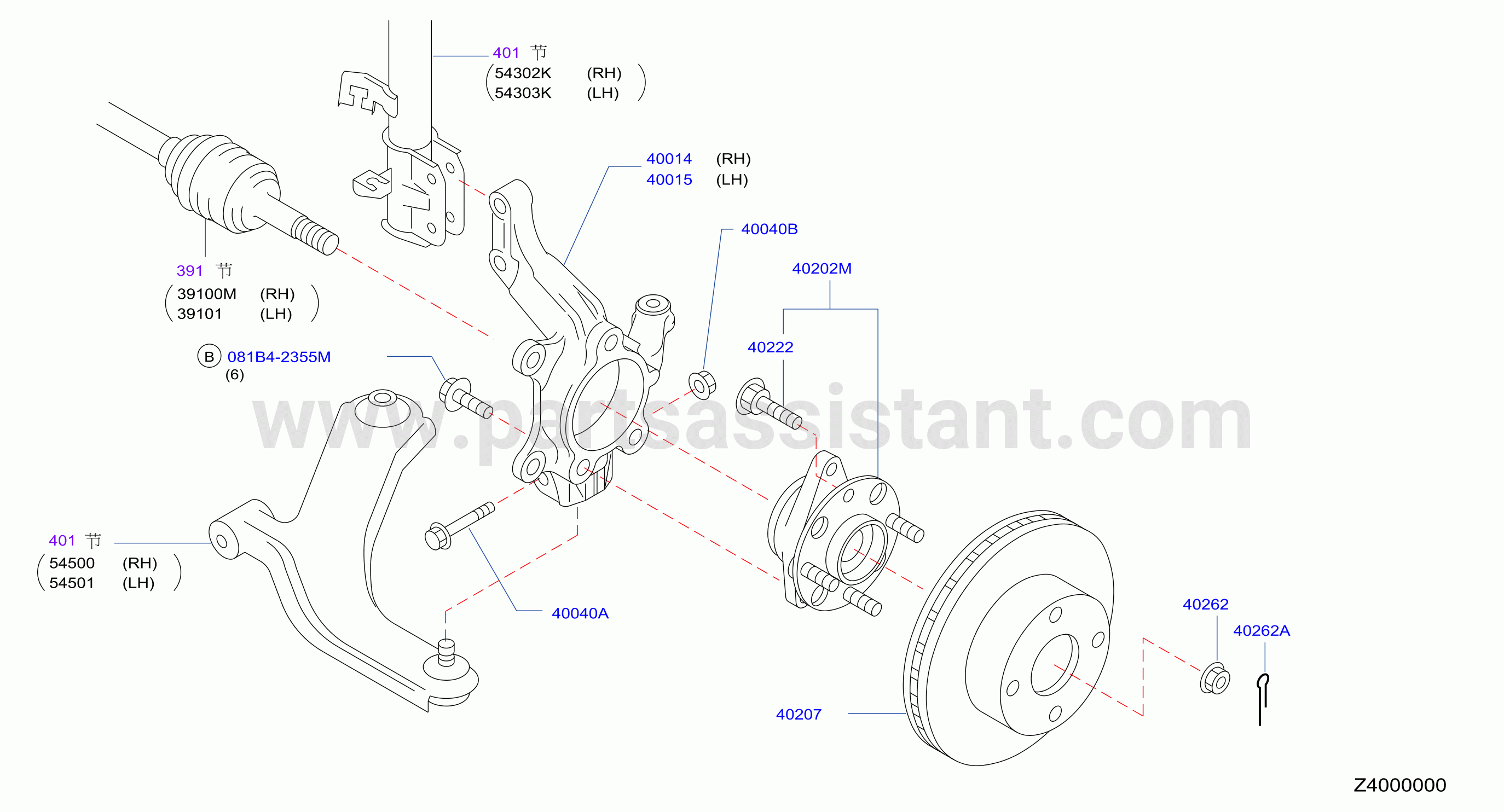 Front Axle