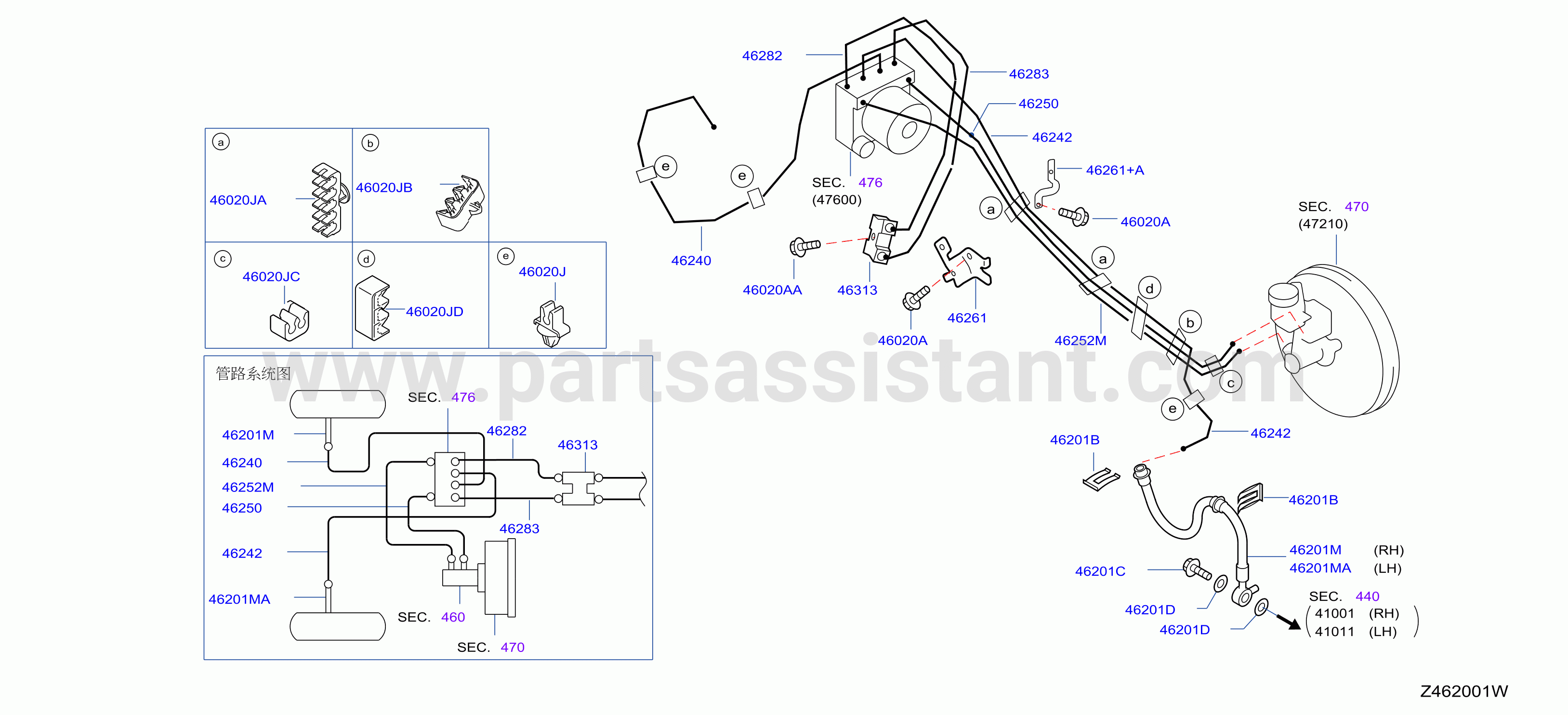 Brake Piping Control Piping