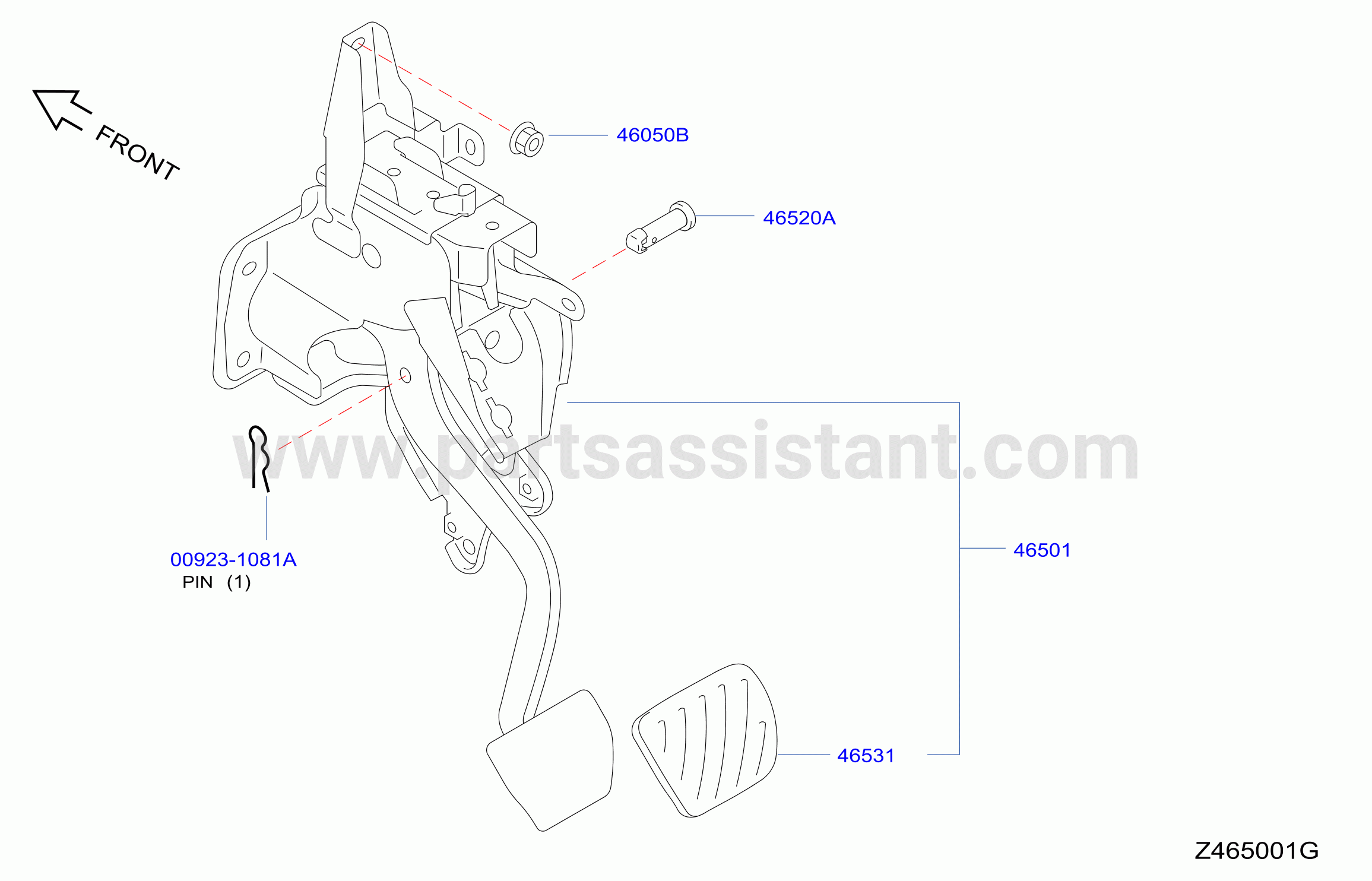 Brake Clutch Pedal