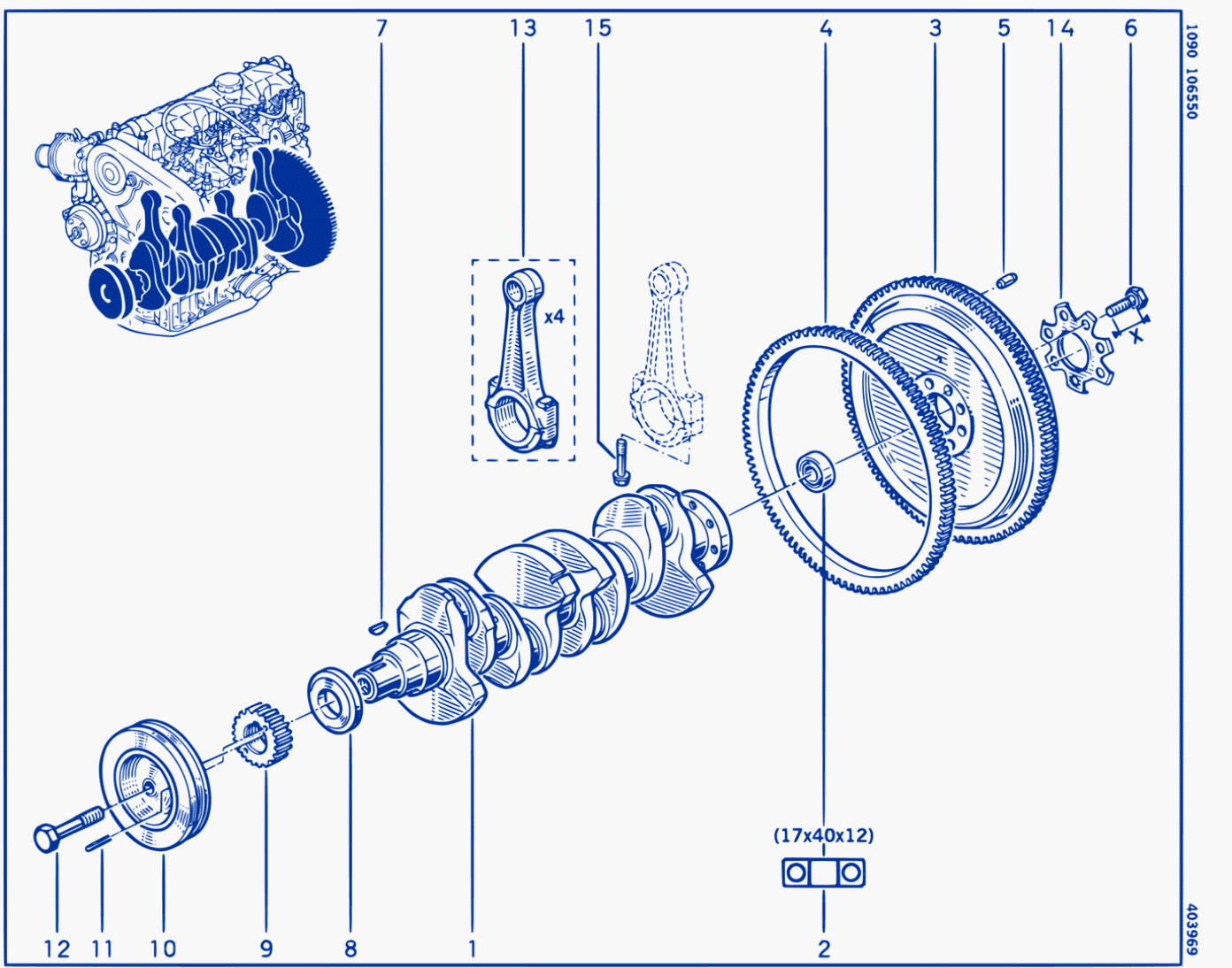 Rotating Parts - 00014659