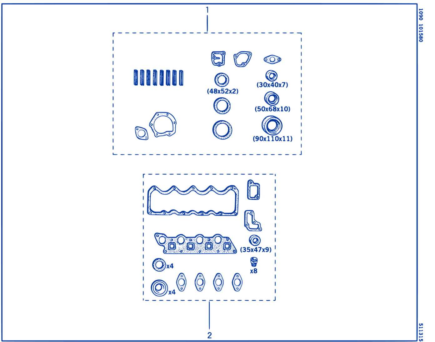 Engine Seals - 00018935