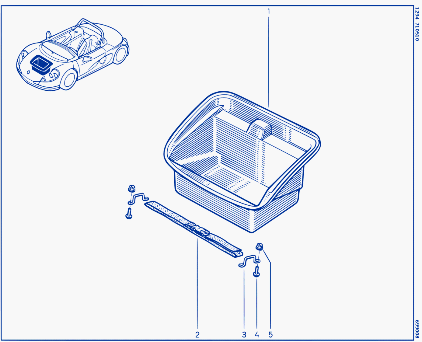 Rear Opening Element Trim - 00021859