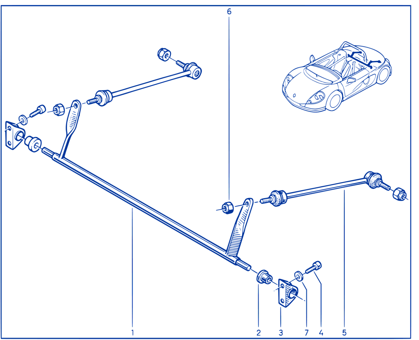 Rear Anti-Roll Bar - 00050364