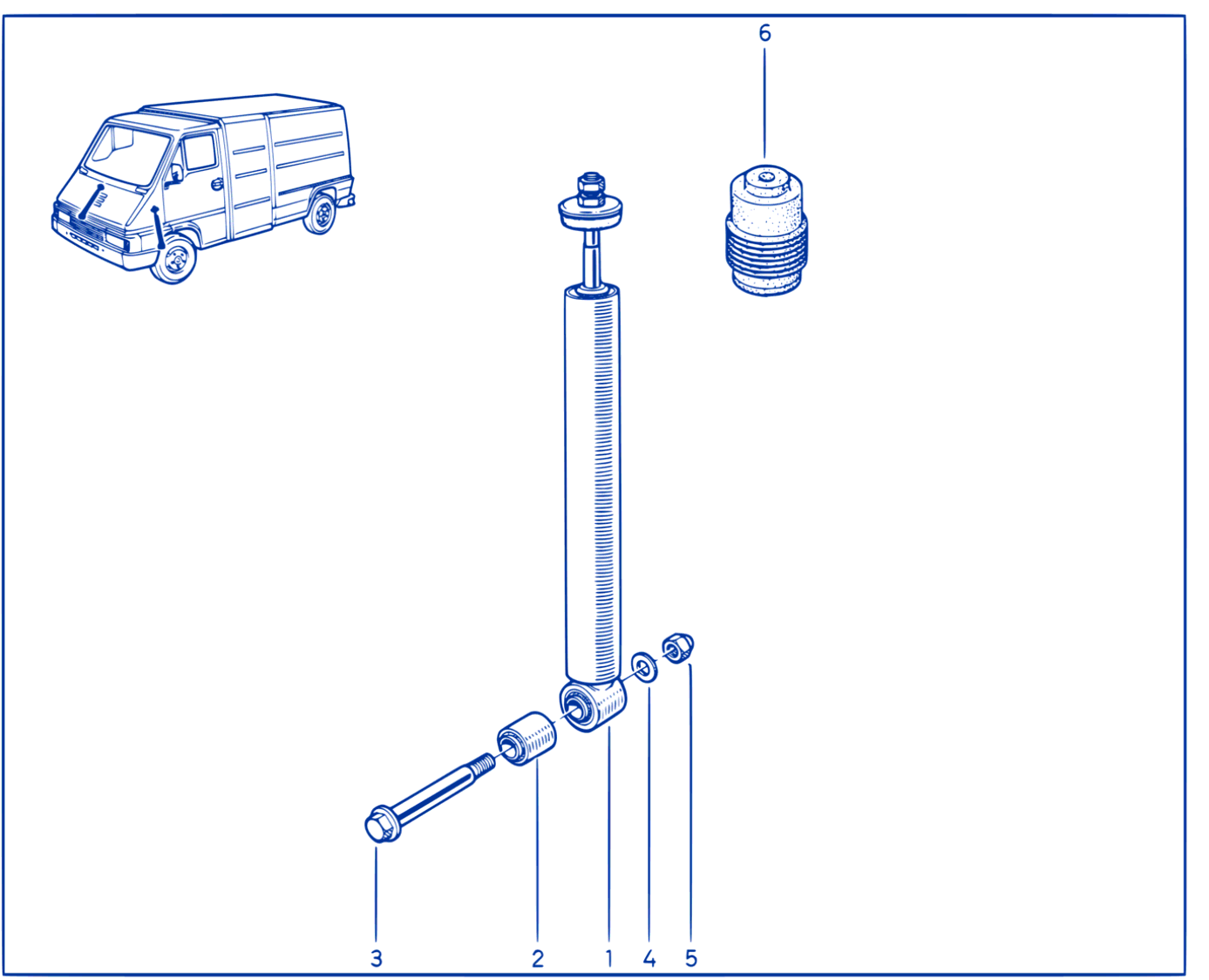 Suspension - Front Shock Absorption - 00051375