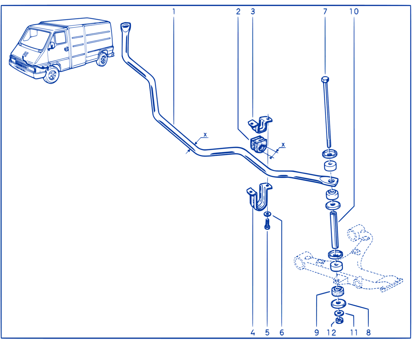 Front Anti-Roll Bar - 00051379