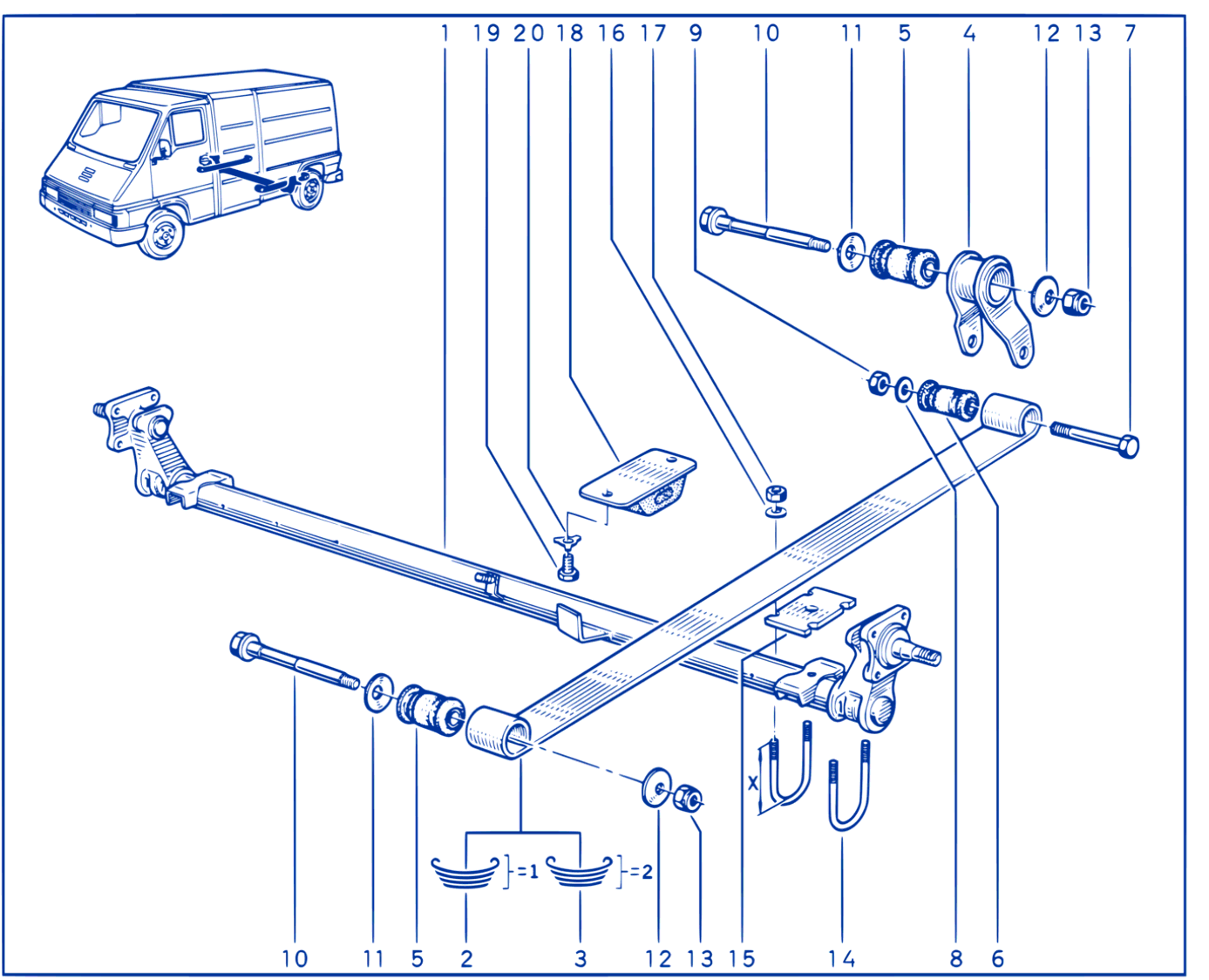 Rear Axle Component - 00057330