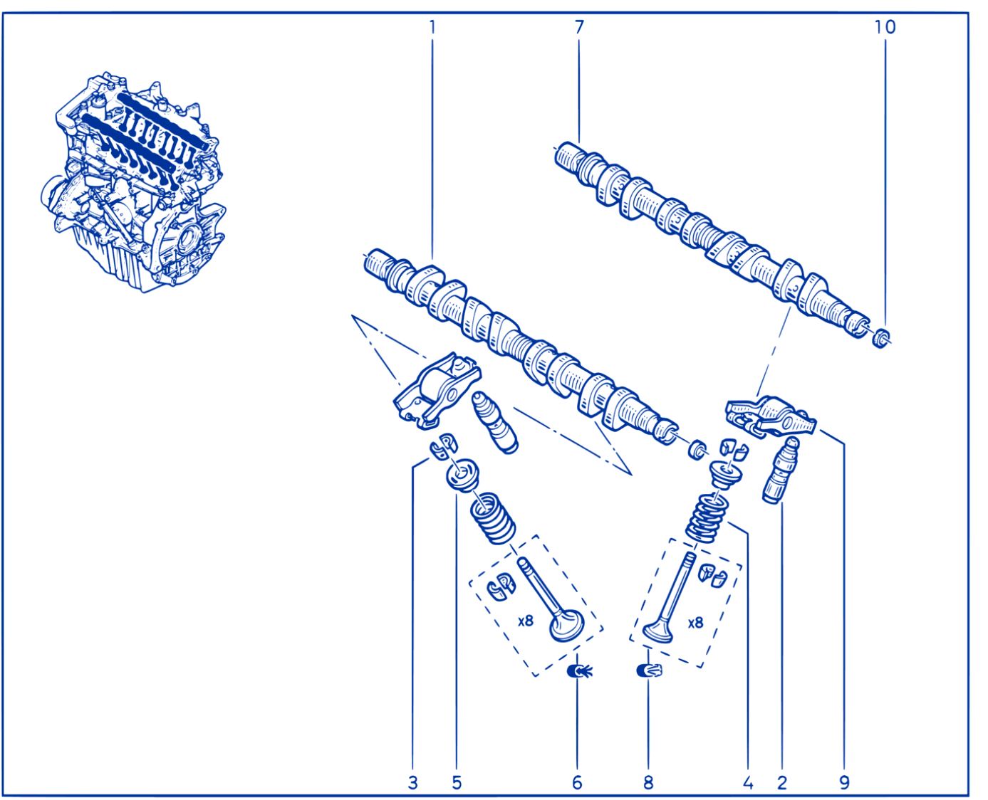 Timing - Camshaft - Valve - 00098566