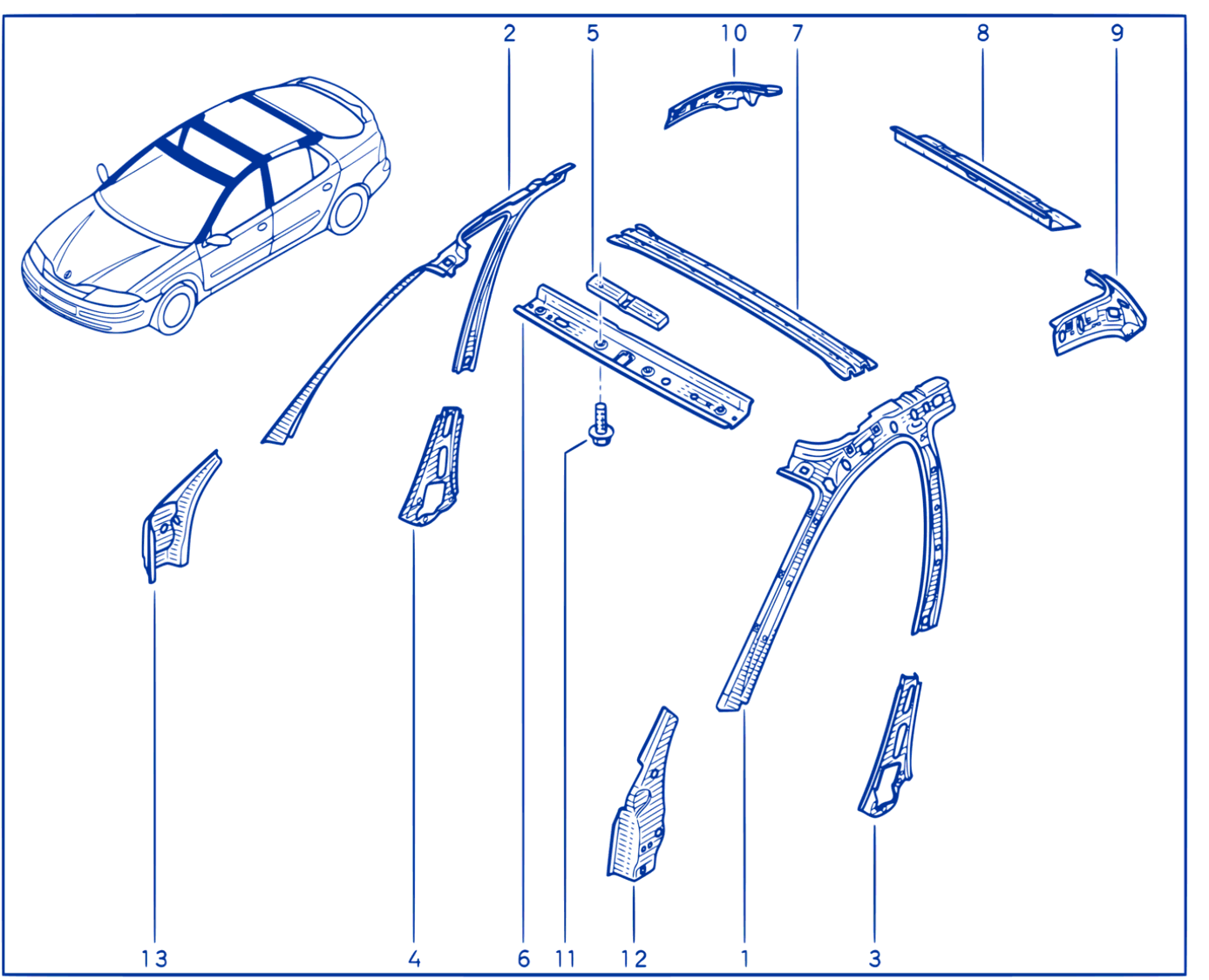 Body Side Lining - 00104491