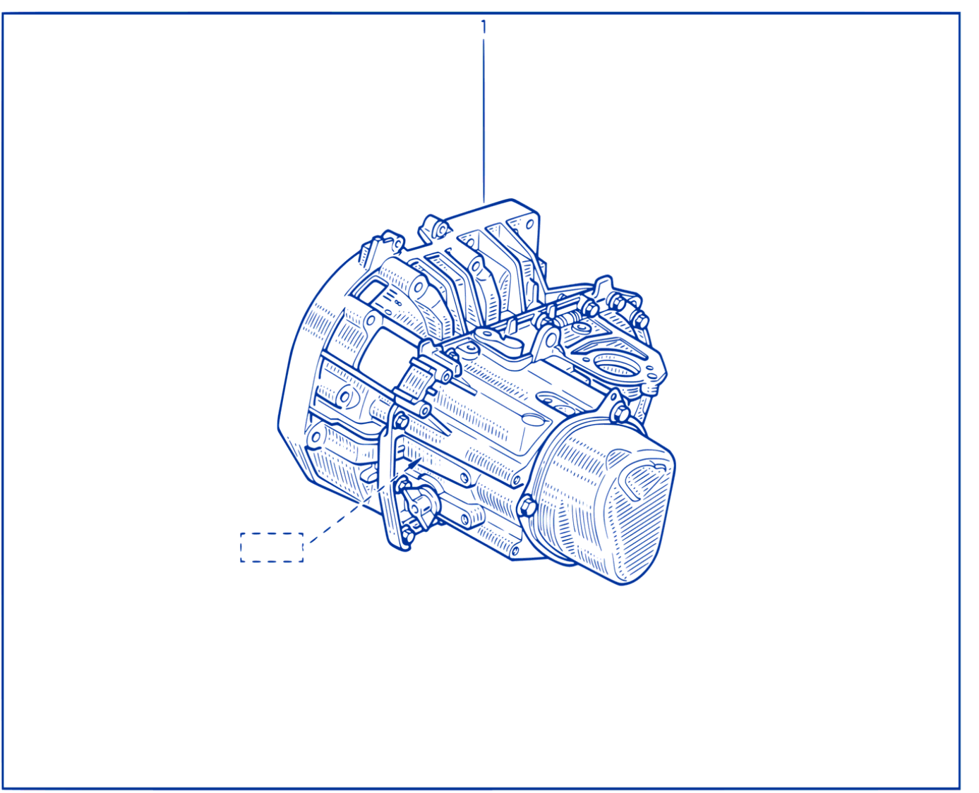 Assembled Gearbox - 00104653