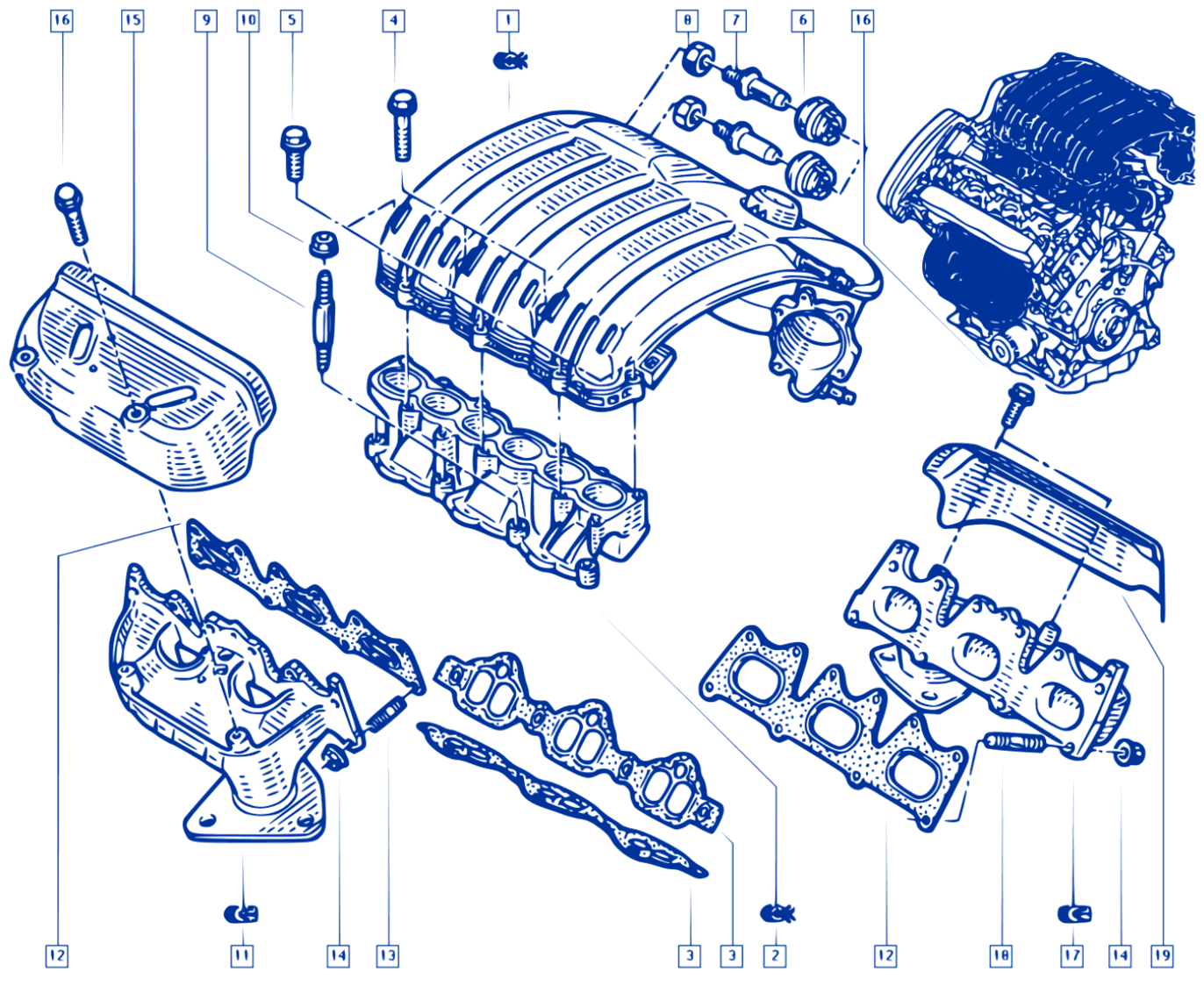 Exhaust Manifold - 00105010