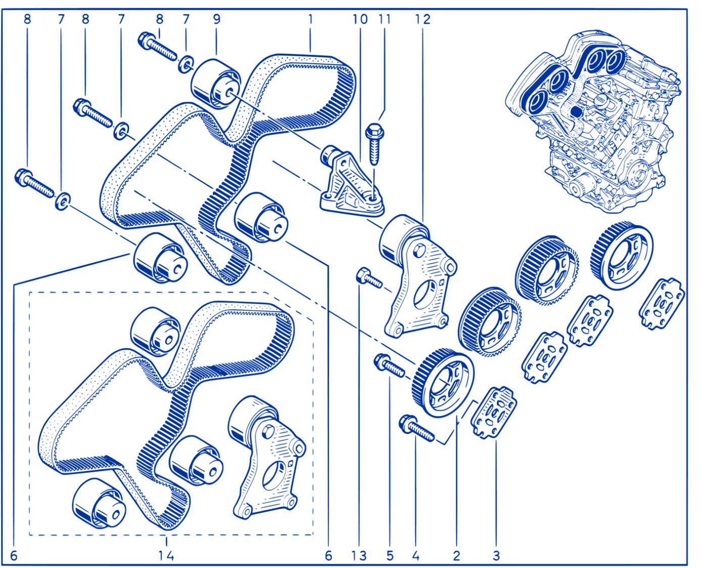 Timing - Camshaft - Valve - 00105982