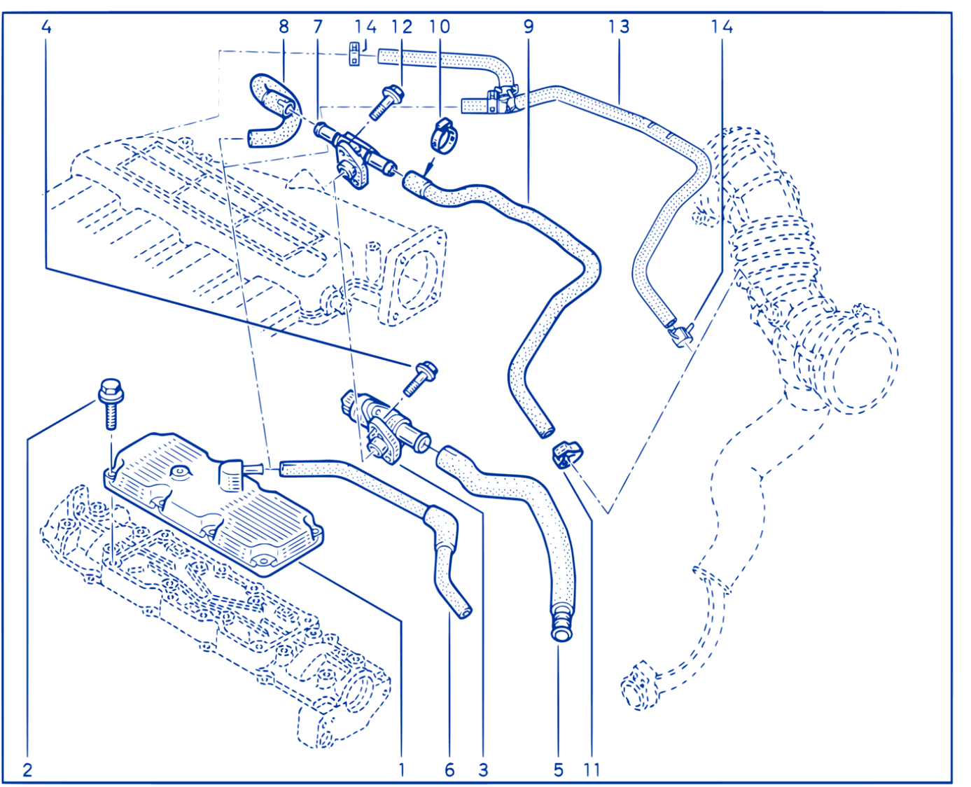 Oil Vapour Recirculation - 00109744