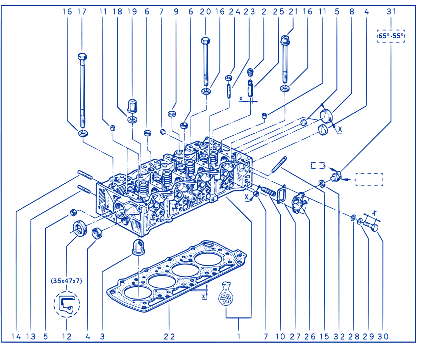 Cylinder Head - 00113818