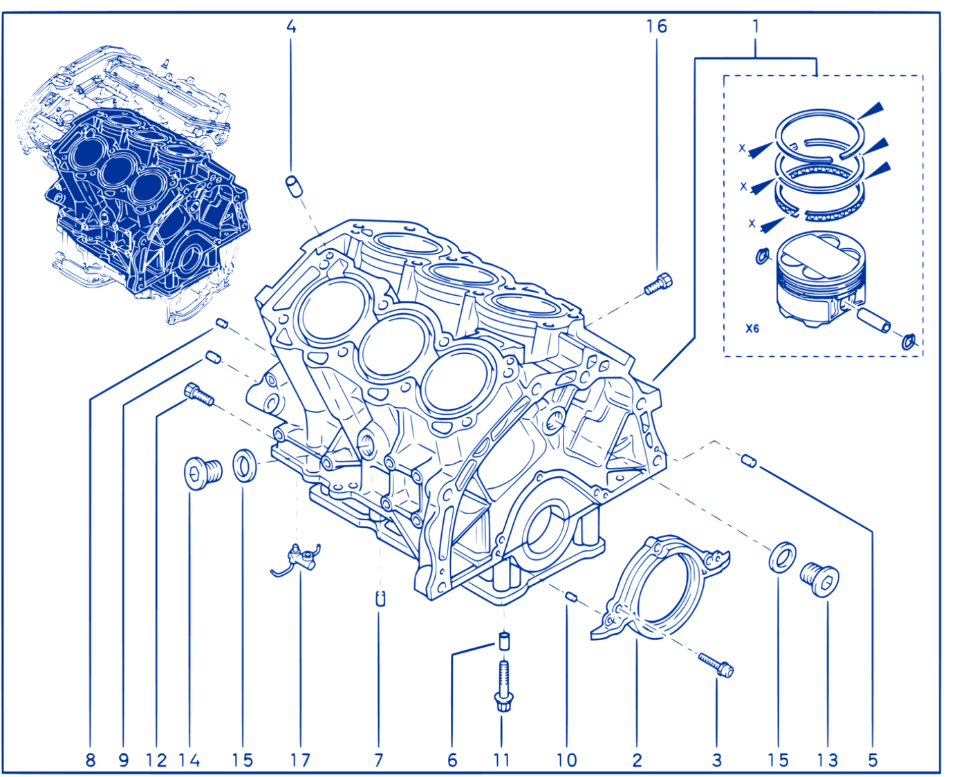 Cylinder Block - 00118861