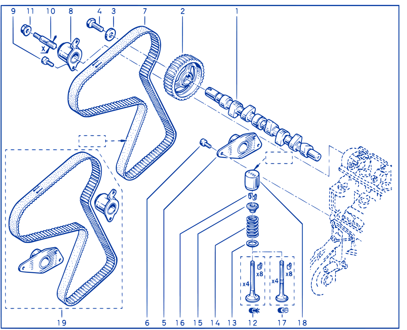 Timing - Camshaft - Valve - 00129225