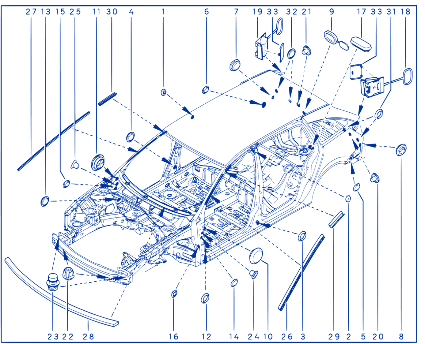 Bodywork Sealing - 00134618