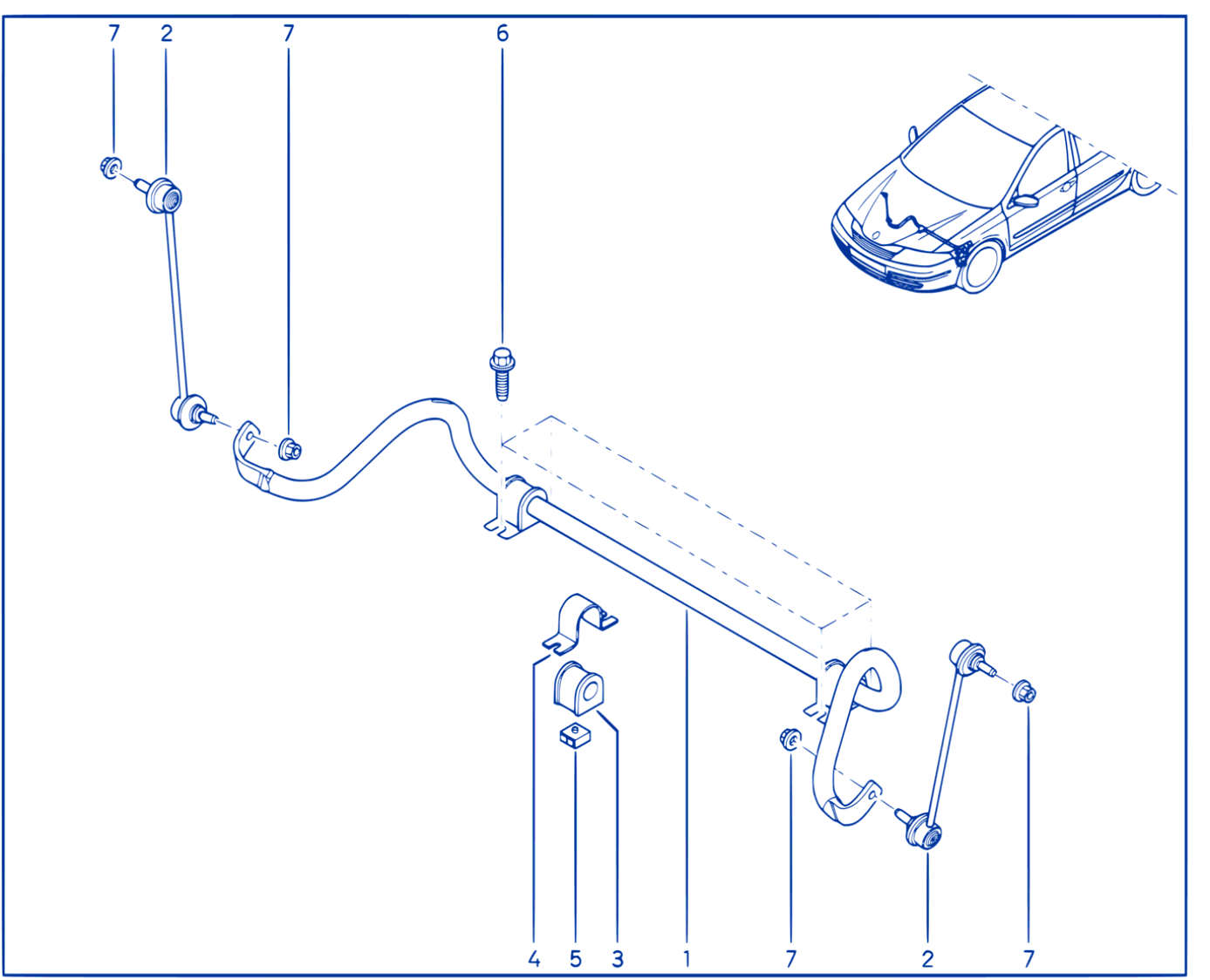 Front Anti-Roll Bar - 00138132
