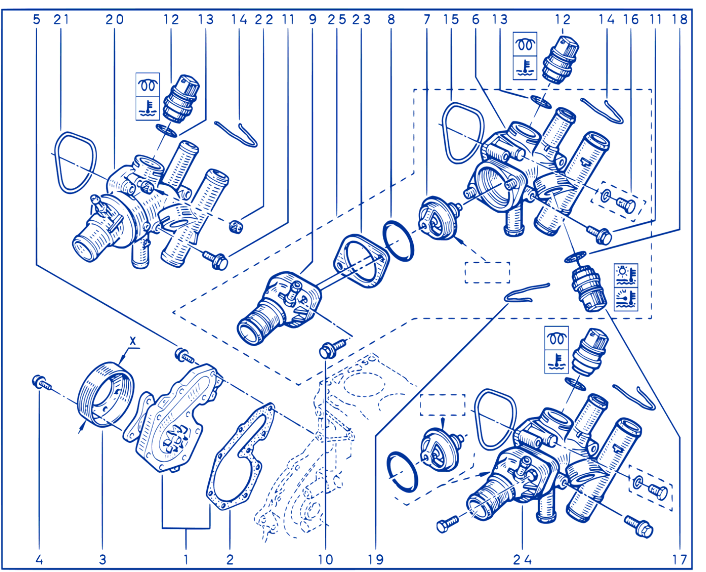 Water Pump - Coolant Unit - 00152217