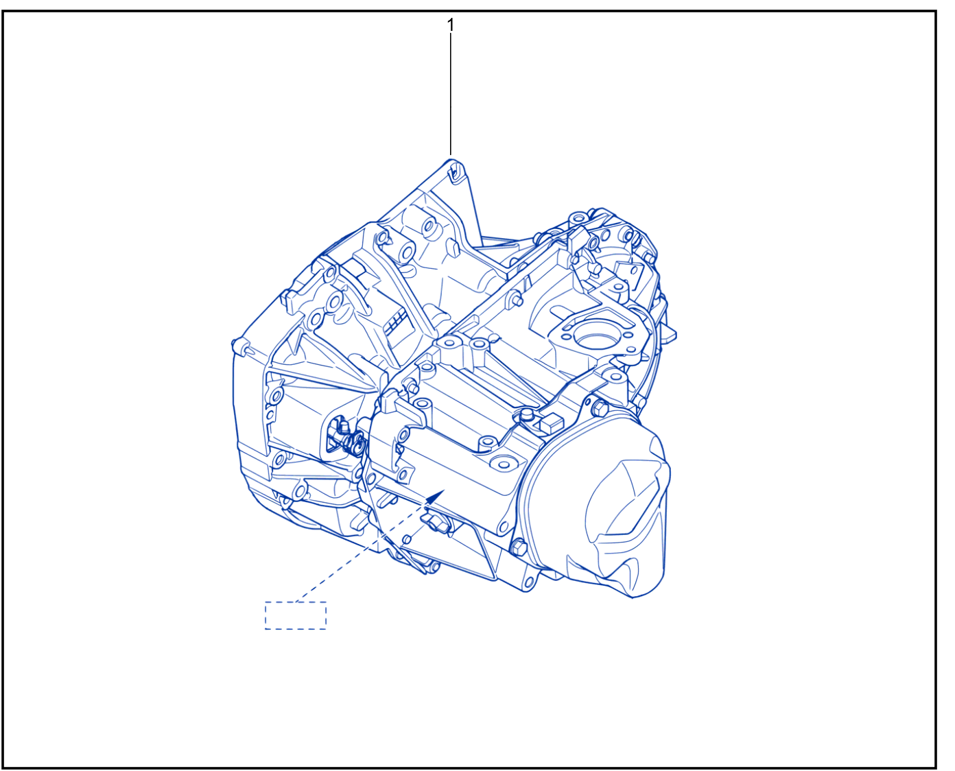 Assembled Gearbox - 01002846