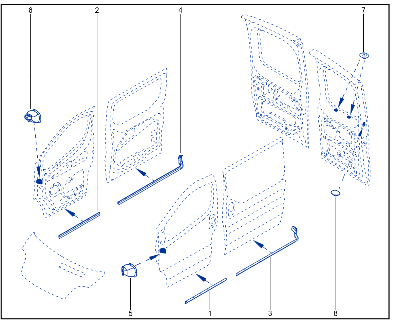 Sealing Of Non-Side Opening Elements - 01002855
