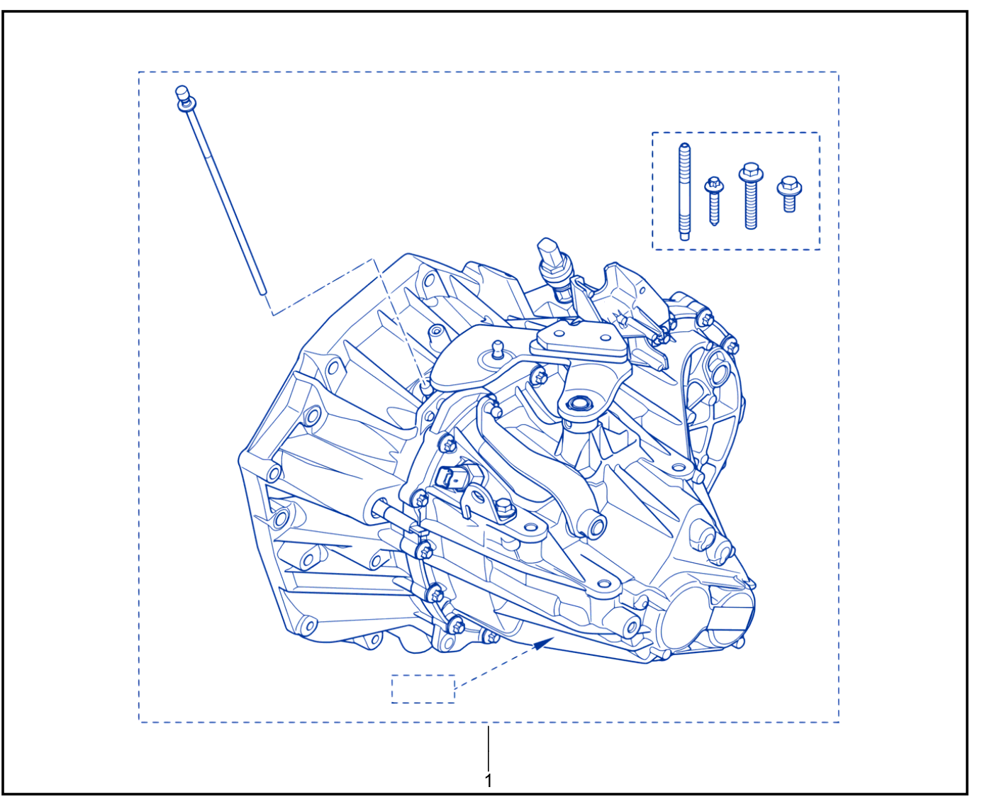 Assembled Gearbox - 01003233