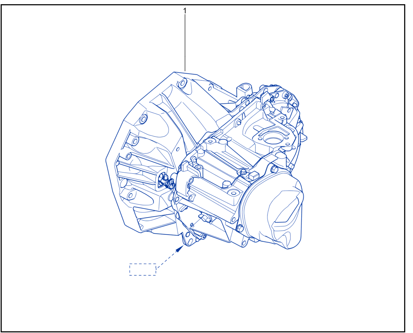 Assembled Gearbox - 01003411