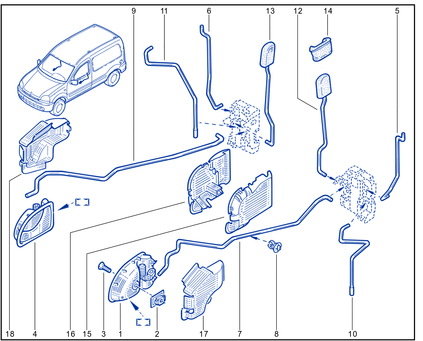 Internal Opening Element Control - 01003661