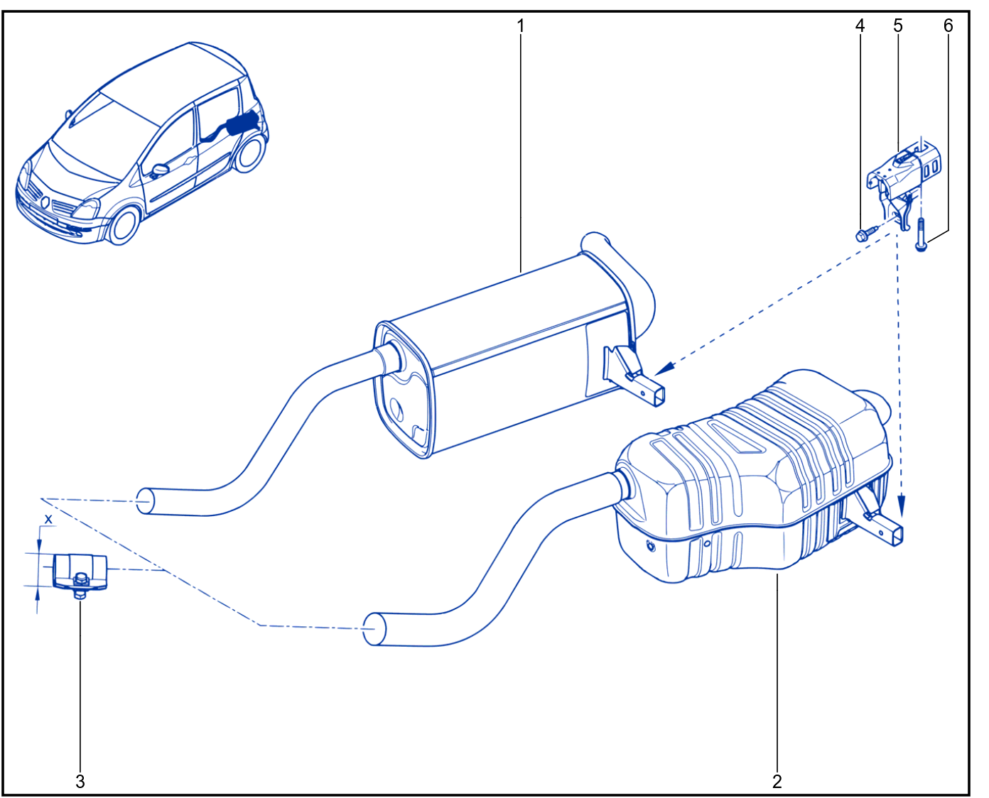 Exhaust Pipe - 01004051