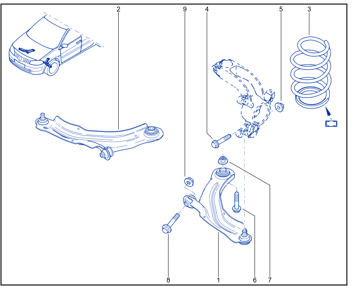 Front Axle Component - 01004423