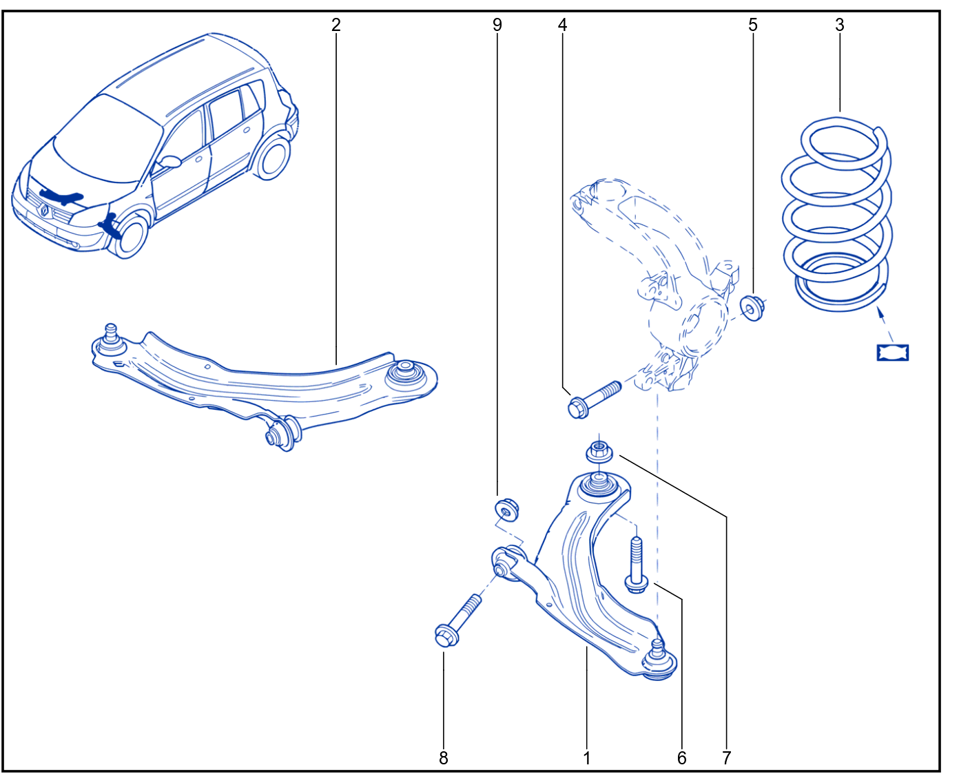 Front Axle Component - 01004424
