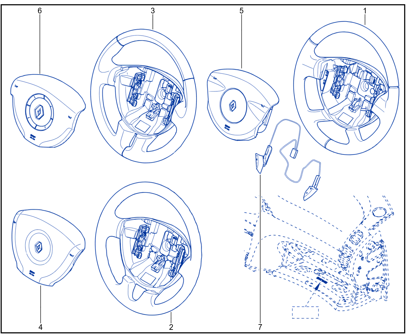 Steering Wheel - 01004532